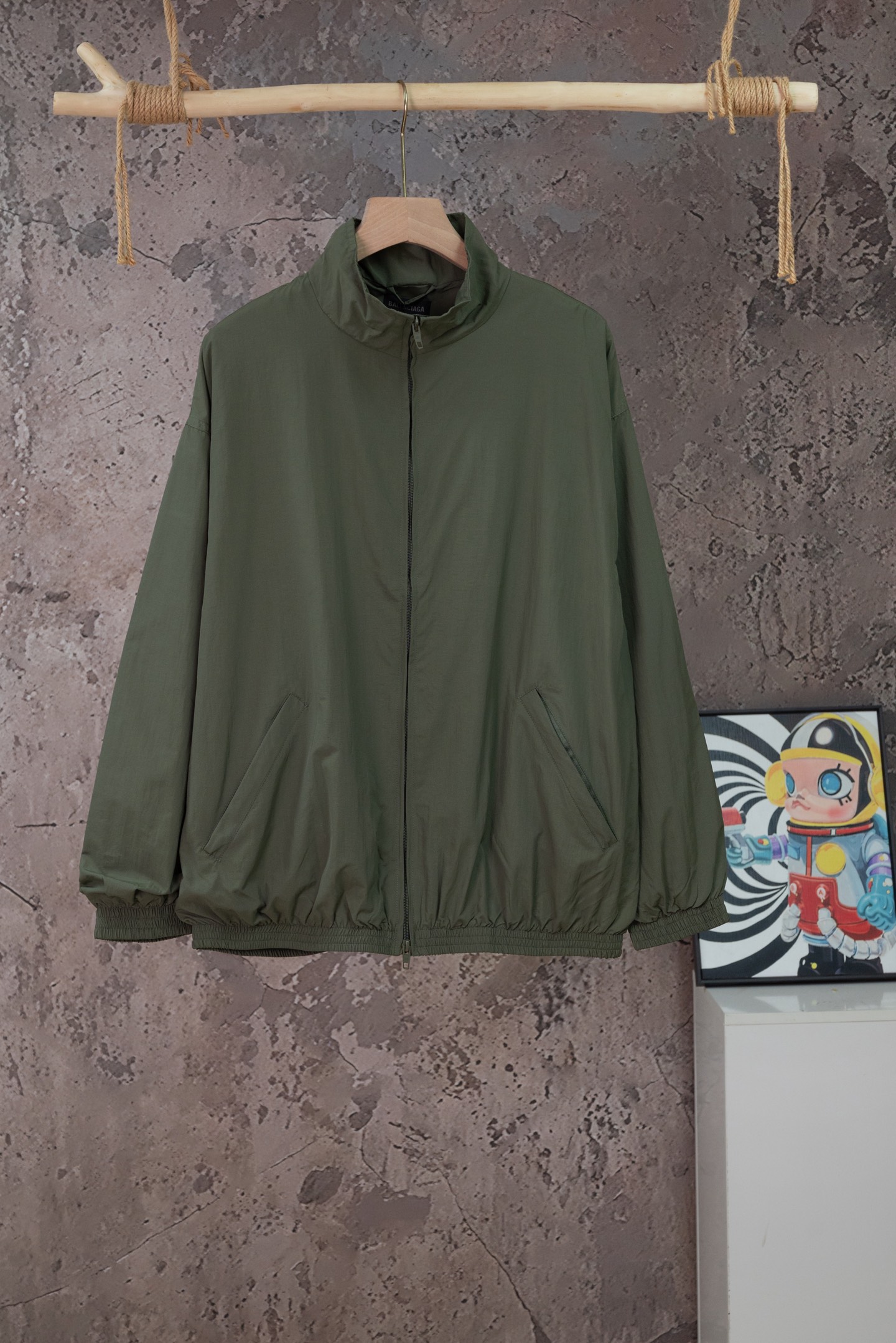 Cheap Balenciaga Jackets for Men in 233850, $50 USD- [IB233850] - Replica Balenciaga Jackets for Men