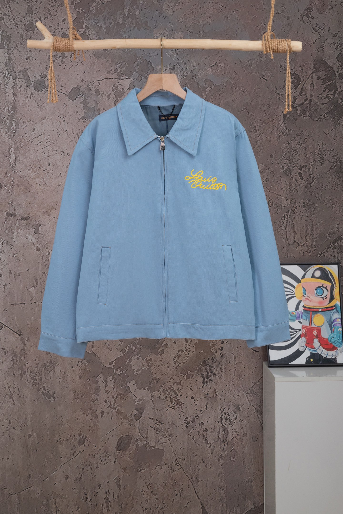 Cheap Louis Vuitton Thin Jackets For Men in 233873, $60 USD- [IB233873] - Replica Louis Vuitton Thin Jackets For Men