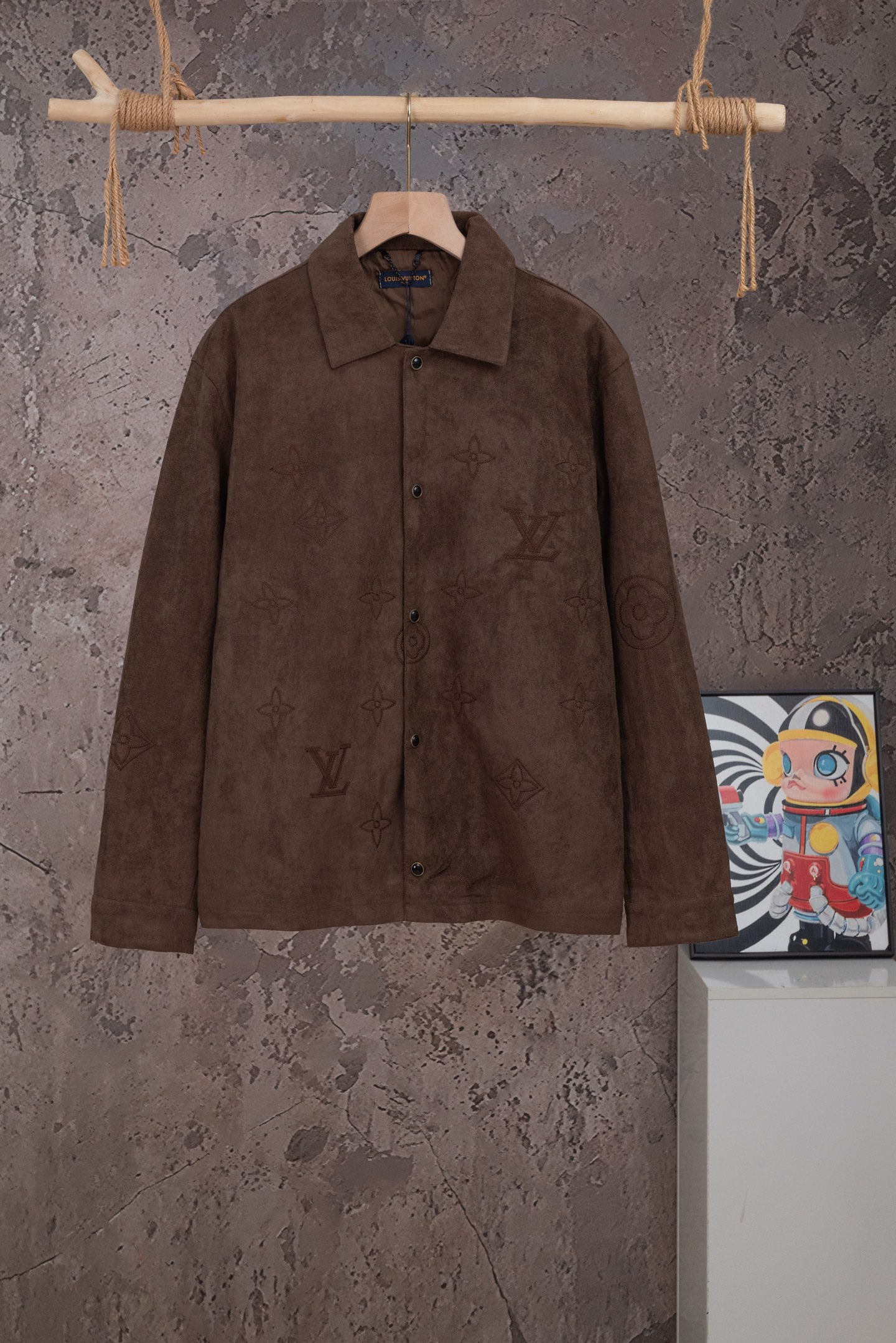 Cheap Louis Vuitton Thin Jackets For Men in 233874, $55 USD- [IB233874] - Replica Louis Vuitton Thin Jackets For Men