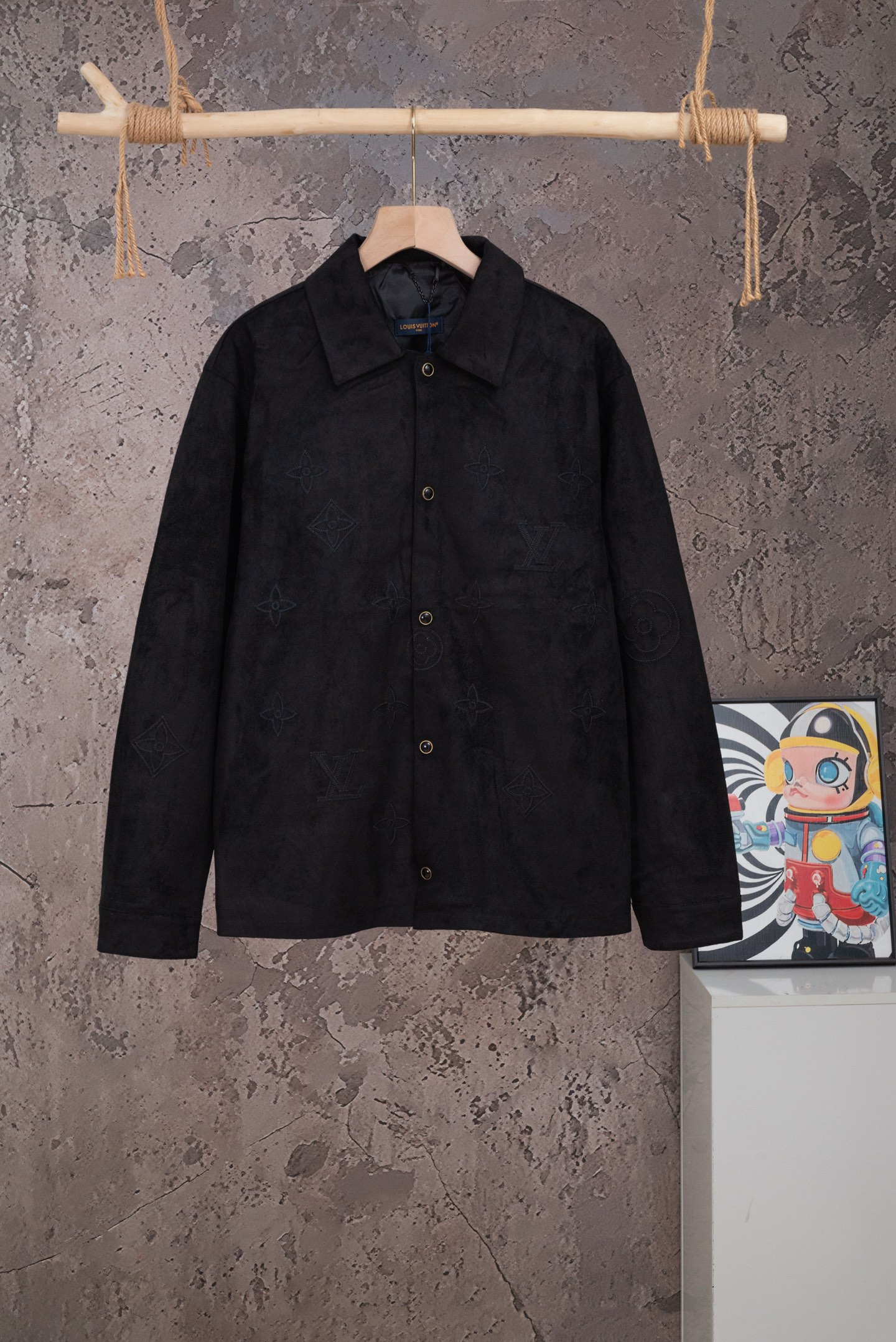 Cheap Louis Vuitton Thin Jackets For Men in 233875, $55 USD- [IB233875] - Replica Louis Vuitton Thin Jackets For Men