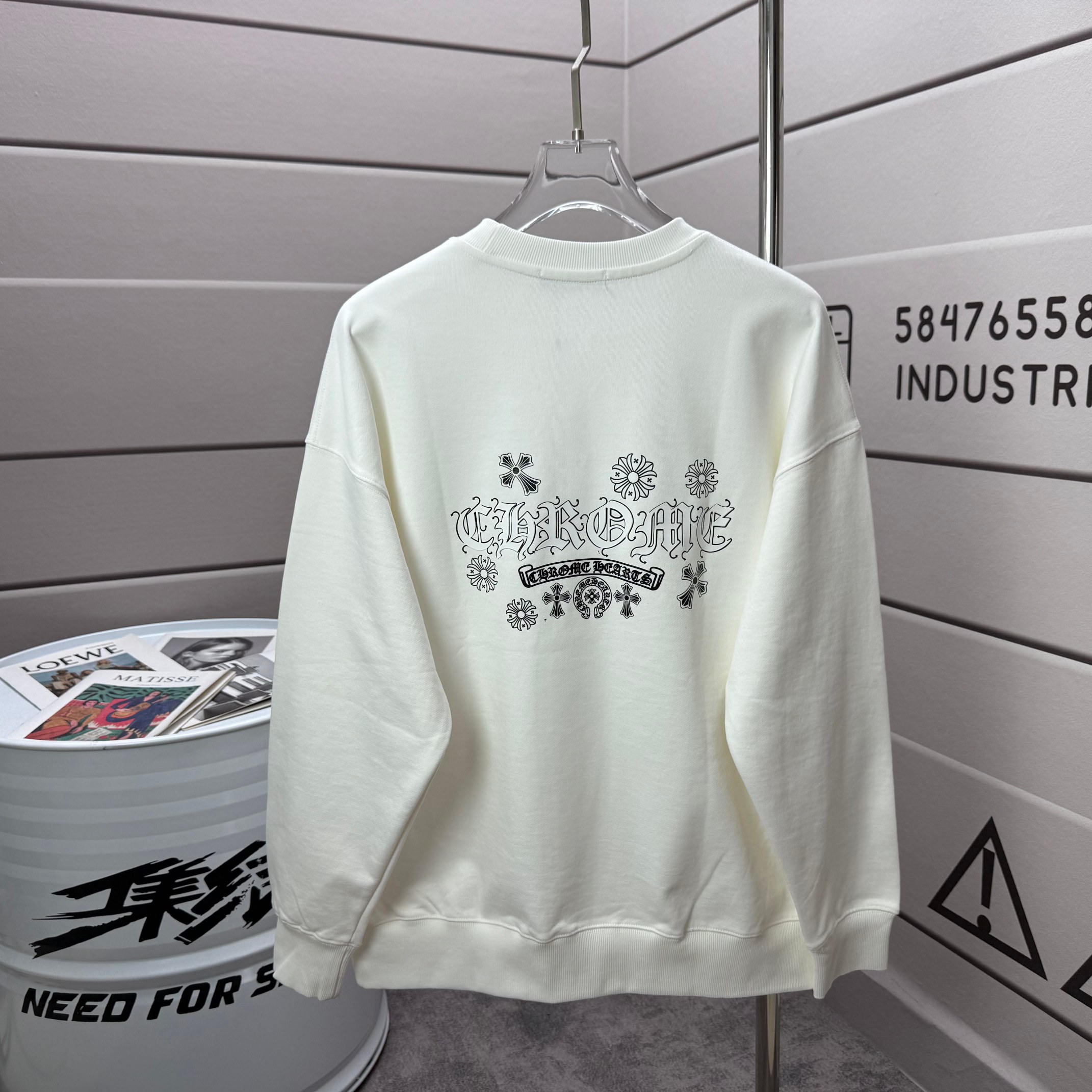 Cheap Chrome hearts Hoody in 233909, $40 USD- [IB233909] - Replica Chrome hearts Hoody