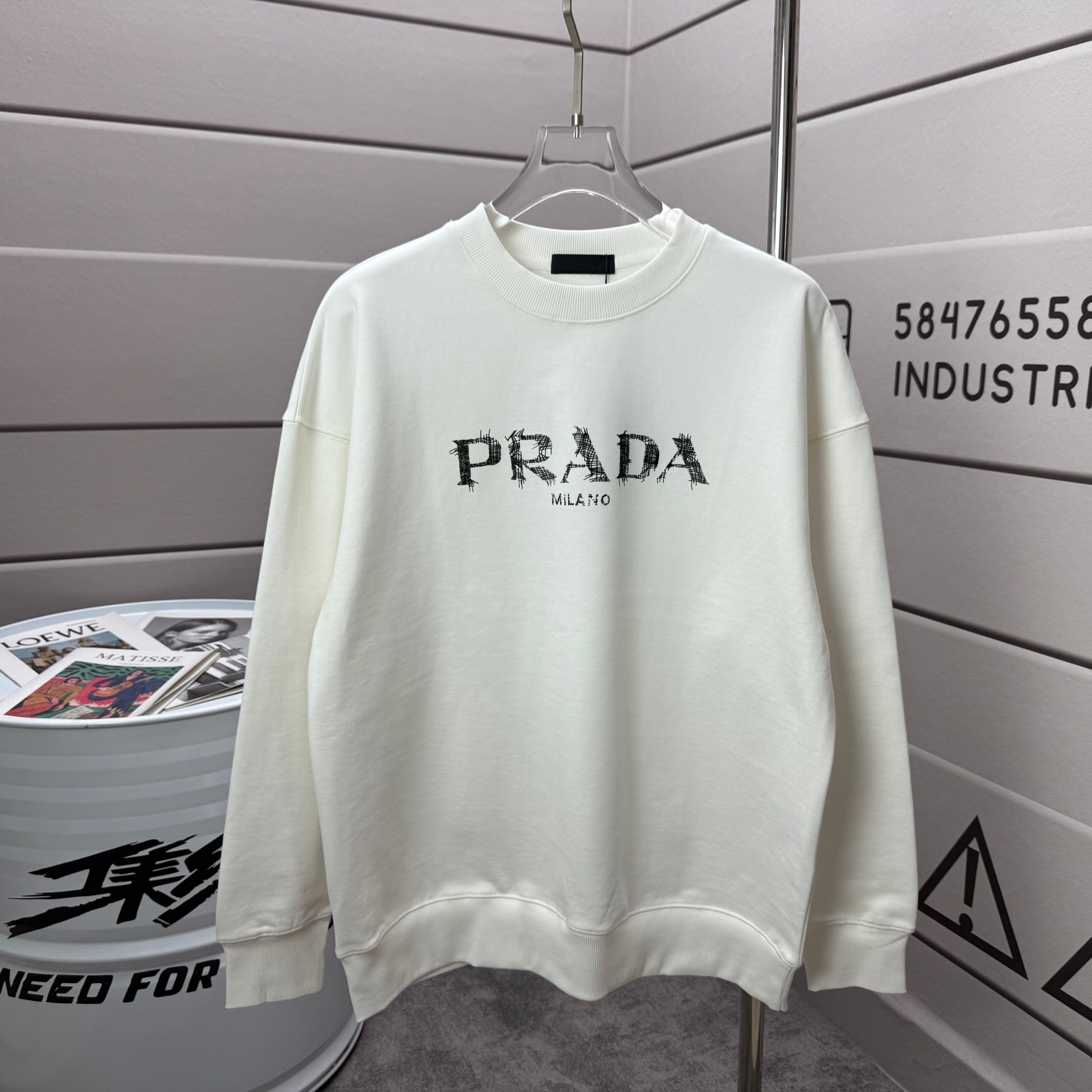 Cheap Prado Hoodies in 233911, $40 USD- [IB233911] - Replica Prado Hoodies