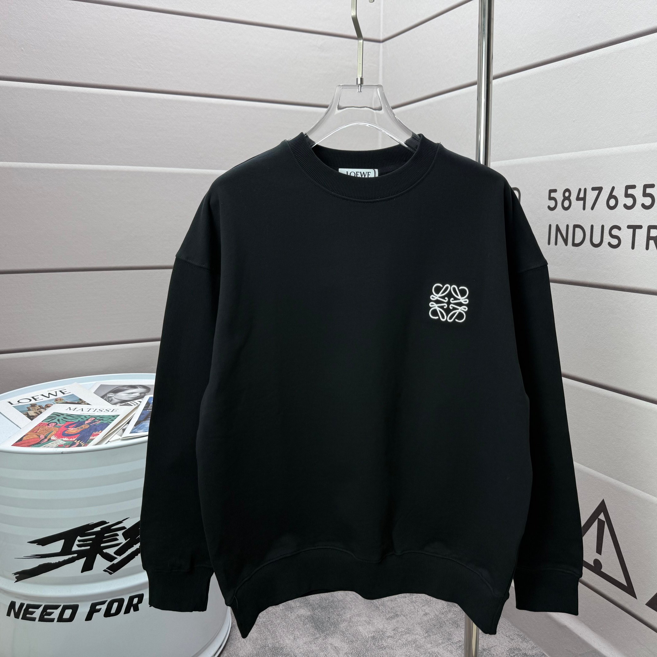 Cheap Loewe Hoodies in 233916, $40 USD- [IB233916] - Replica Loewe Hoodies
