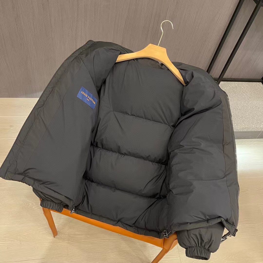 Cheap Louis Vuitton Thick Jackets For Men in 233930, $130 USD- [IB233930] - Replica Louis Vuitton Thick Jackets For Men