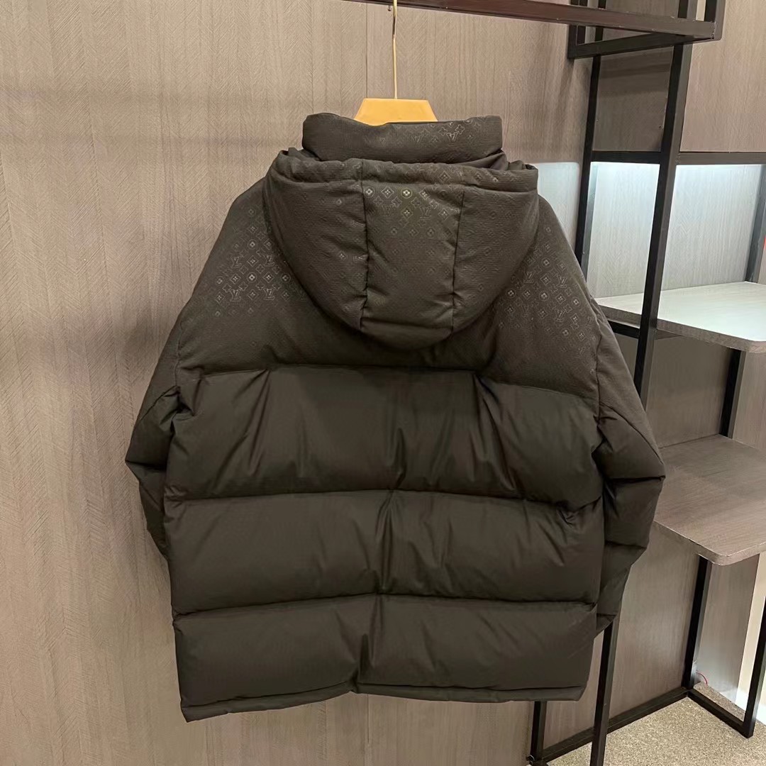 Cheap Louis Vuitton Thick Jackets For Men in 233930, $130 USD- [IB233930] - Replica Louis Vuitton Thick Jackets For Men