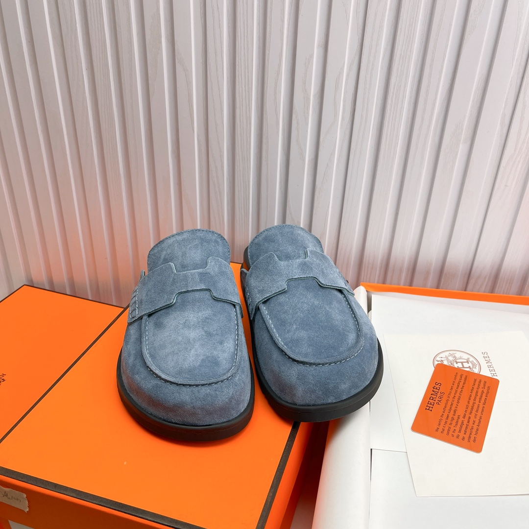 Cheap Hermes Slippers For Men in 233957, $60 USD- [IB233957] - Replica Hermes Slippers For Men