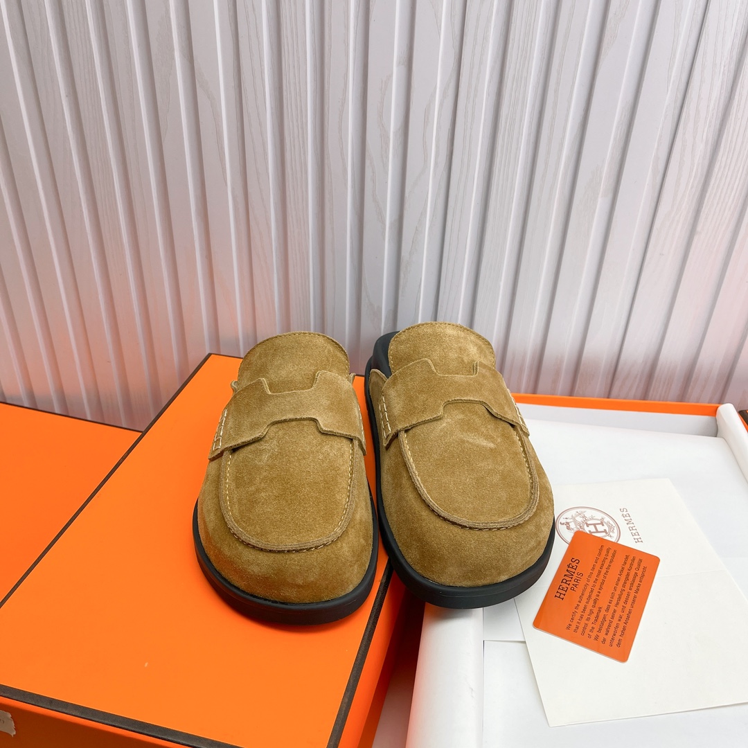 Cheap Hermes Slippers For Men in 233958, $60 USD- [IB233958] - Replica Hermes Slippers For Men