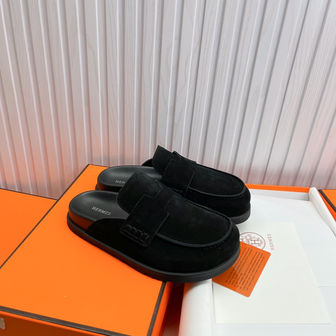 Cheap Hermes Slippers For Men in 233960, $60 USD- [IB233960] - Replica Hermes Slippers For Men