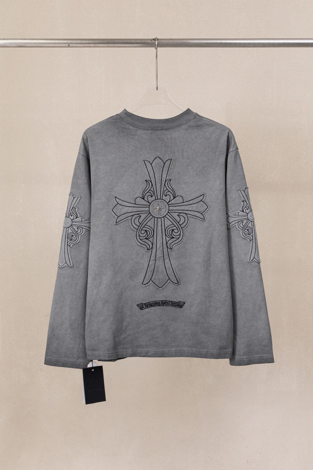 Cheap Chrome Hearts Long-Sleeved T-shirts in 234017, $40 USD- [IB234017] - Replica Chrome Hearts Long-Sleeved T-shirts