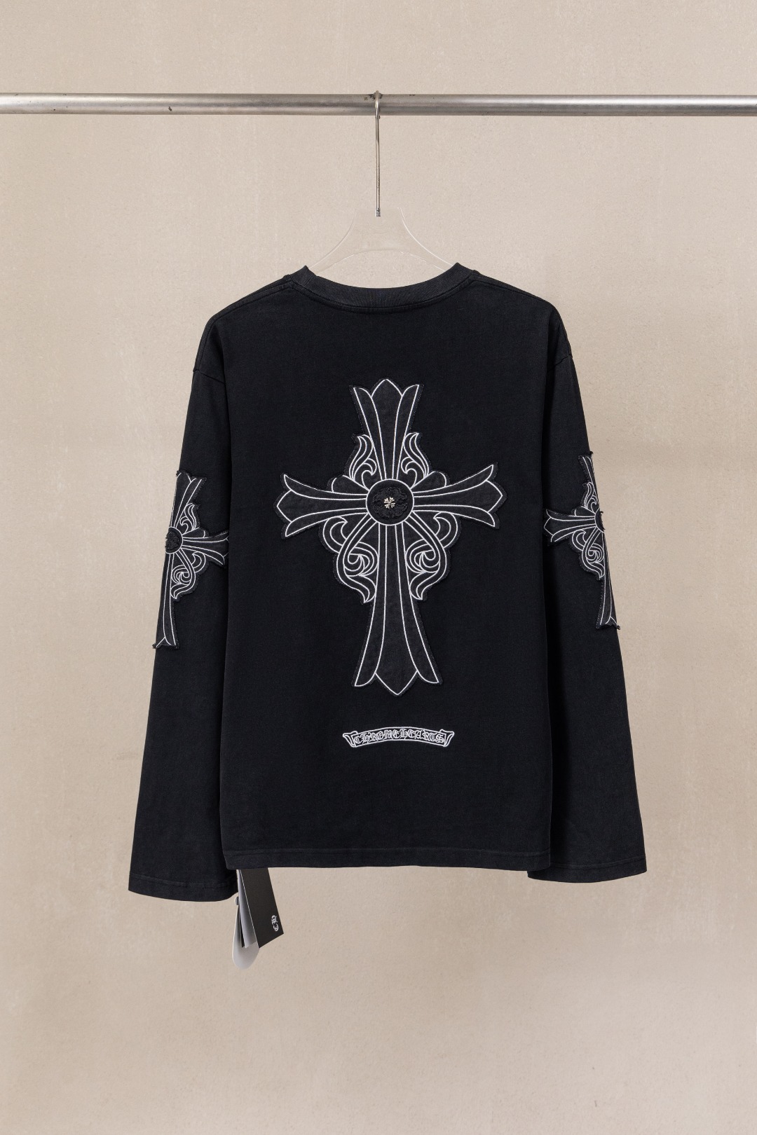 Cheap Chrome Hearts Long-Sleeved T-shirts in 234018, $40 USD- [IB234018] - Replica Chrome Hearts Long-Sleeved T-shirts