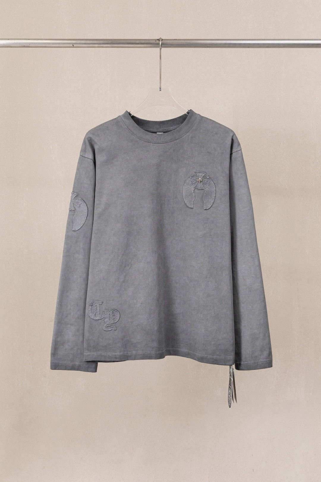 Cheap Chrome Hearts Long-Sleeved T-shirts in 234019, $40 USD- [IB234019] - Replica Chrome Hearts Long-Sleeved T-shirts