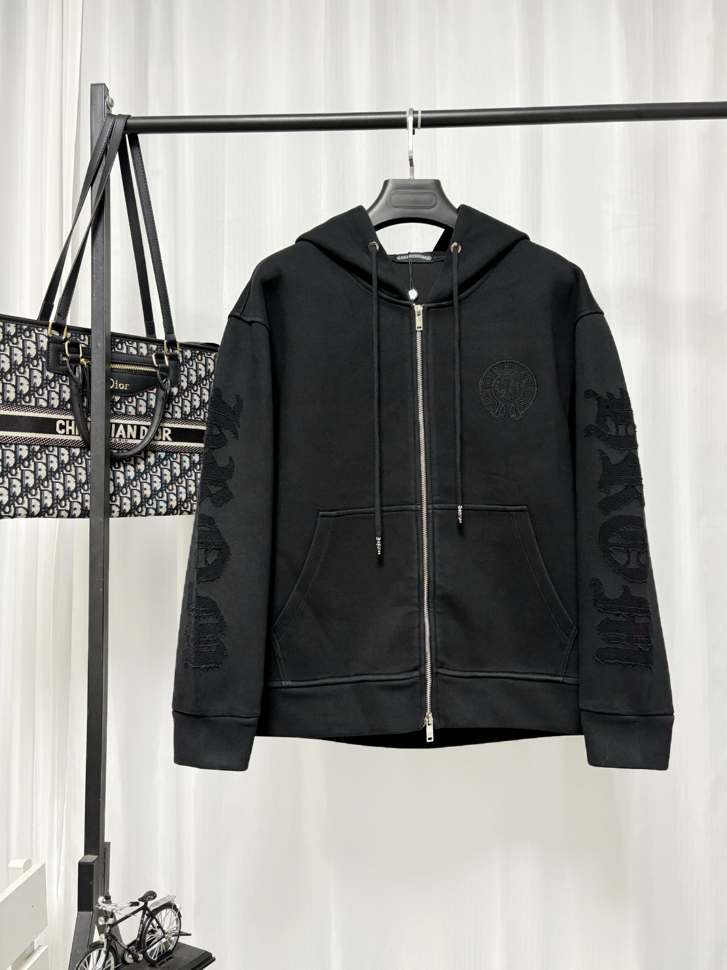 Cheap Chrome Hearts Jackets in 234041, $75 USD- [IB234041] - Replica Chrome Hearts Jackets