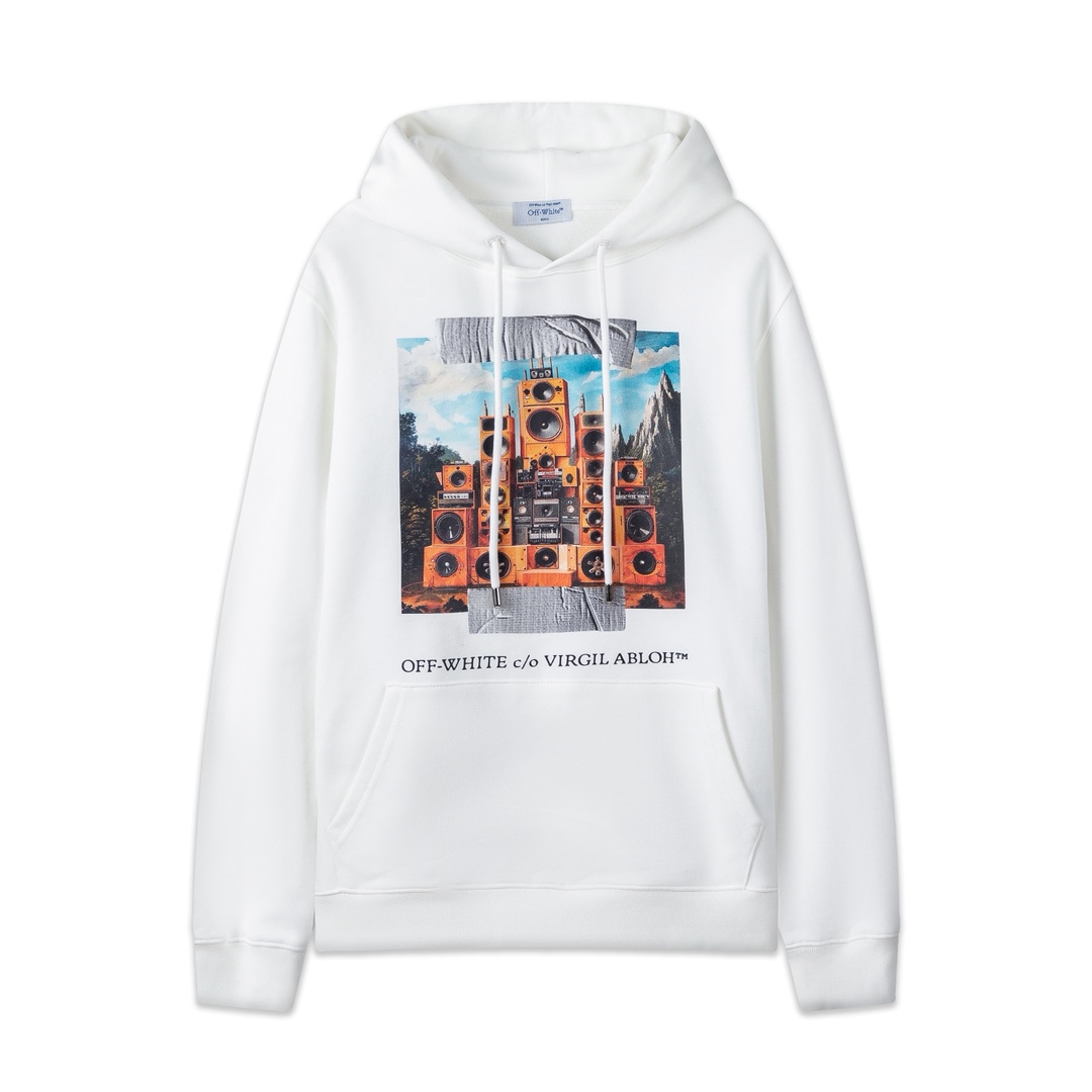Cheap Off White Hoodies for Men in 234135, $45 USD- [IB234135] - Replica Off White Hoodies for Men
