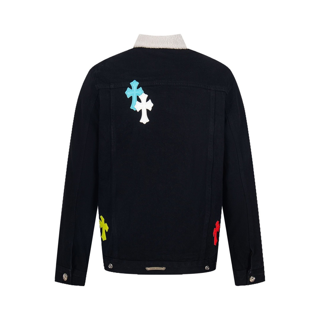 Cheap Chrome Hearts Jackets in 234143, $70 USD- [IB234143] - Replica Chrome Hearts Jackets