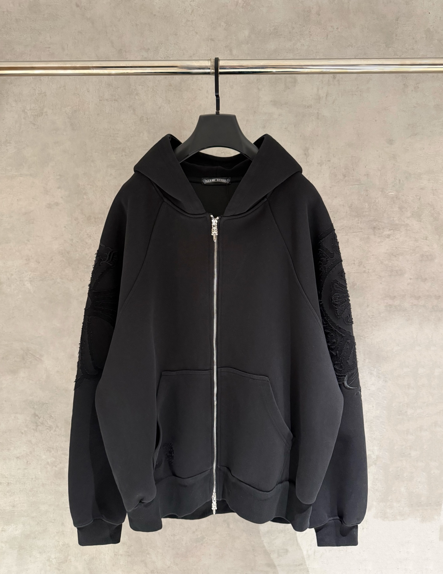 Cheap Chrome hearts Hoody in 234201, $90 USD- [IB234201] - Replica Chrome hearts Hoody