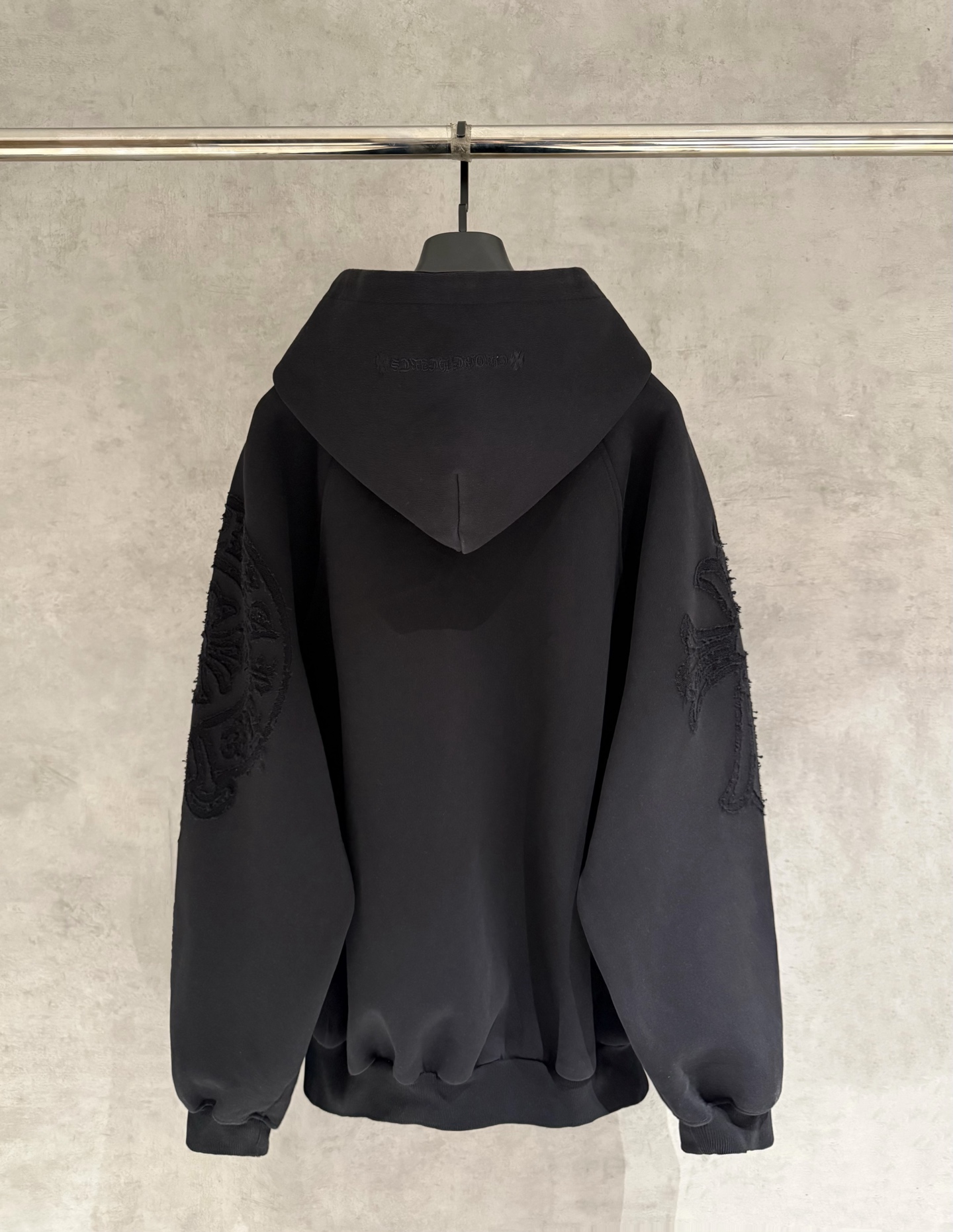 Cheap Chrome hearts Hoody in 234201, $90 USD- [IB234201] - Replica Chrome hearts Hoody