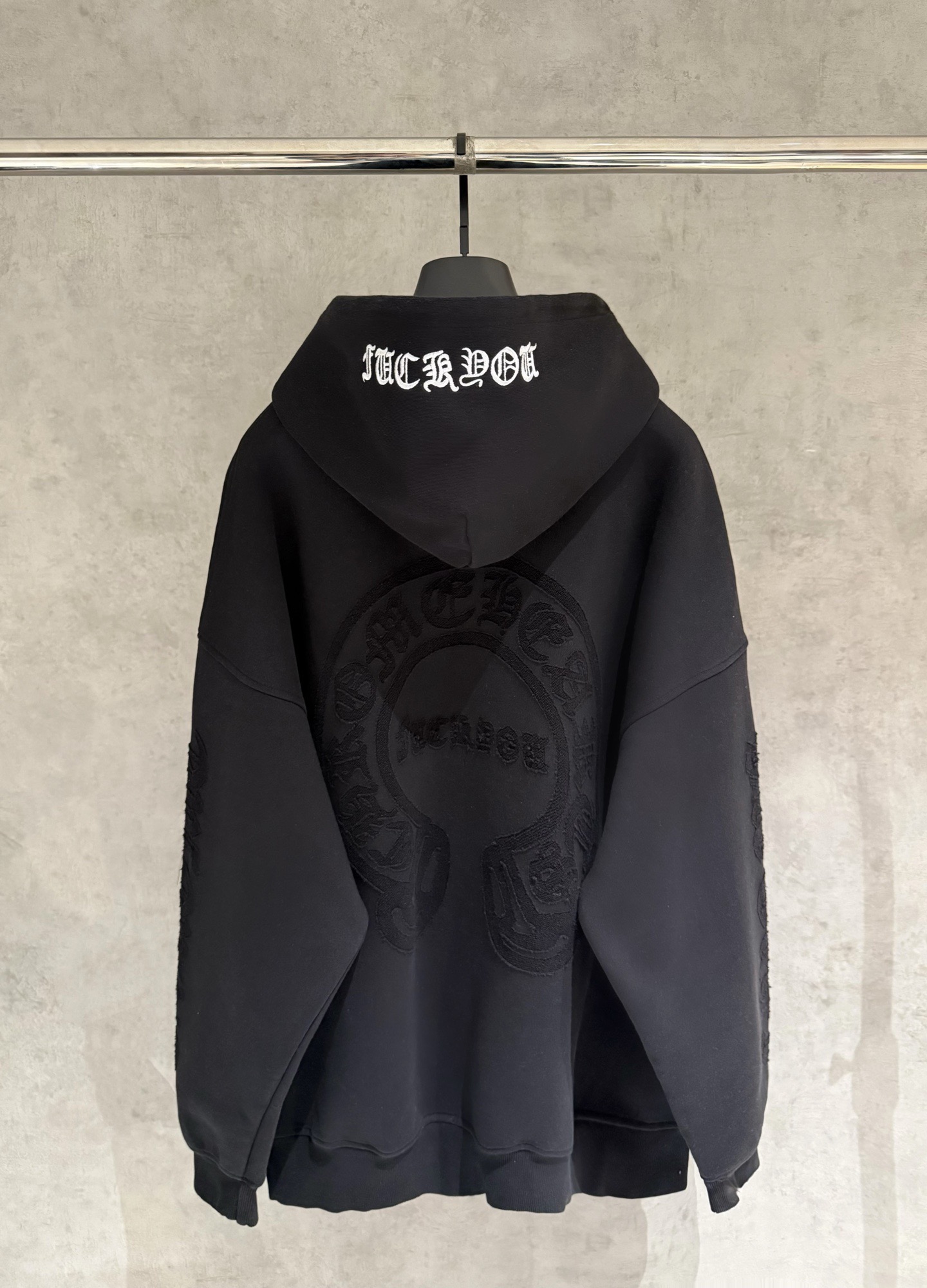 Cheap Chrome hearts Hoody in 234206, $70 USD- [IB234206] - Replica Chrome hearts Hoody