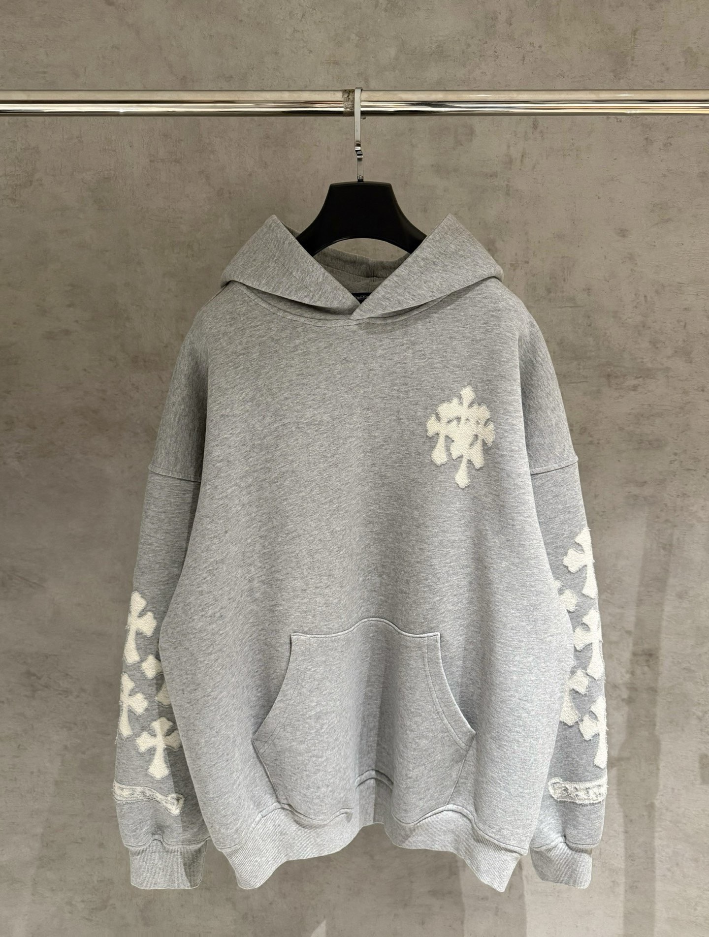 Cheap Chrome hearts Hoody in 234211, $70 USD- [IB234211] - Replica Chrome hearts Hoody