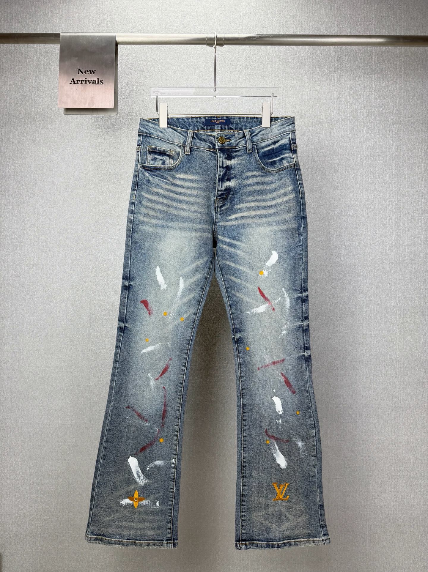 Cheap Louis Vuitton Jeans for Men in 234232, $45 USD- [IB234232] - Replica Louis Vuitton Jeans for Men