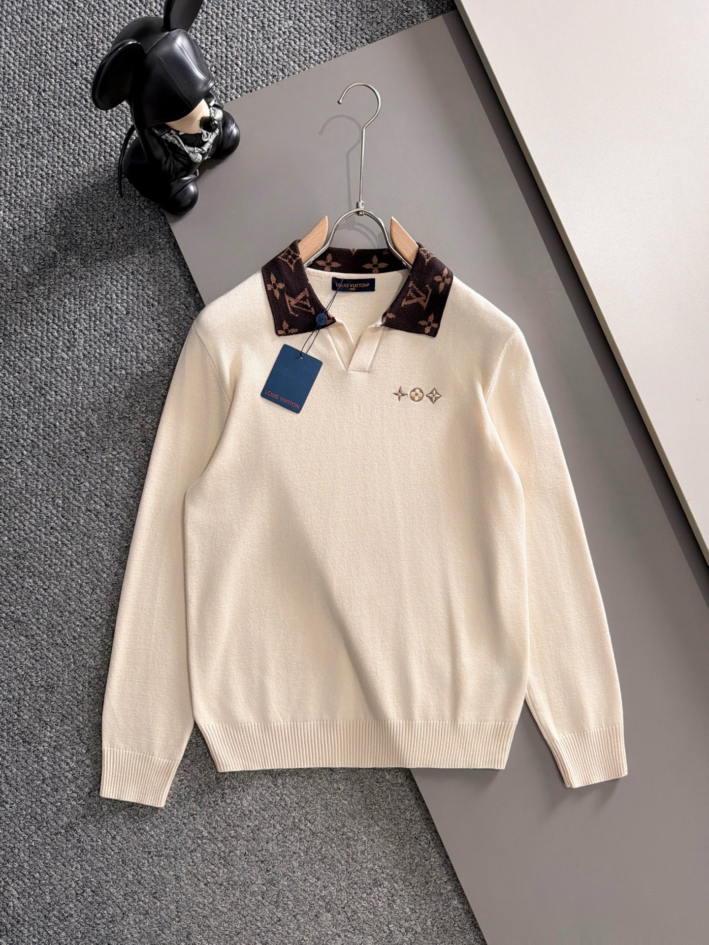 Cheap Louis Vuitton  Sweaters for Men in 234250, $55 USD- [IB234250] - Replica Louis Vuitton  Sweaters for Men