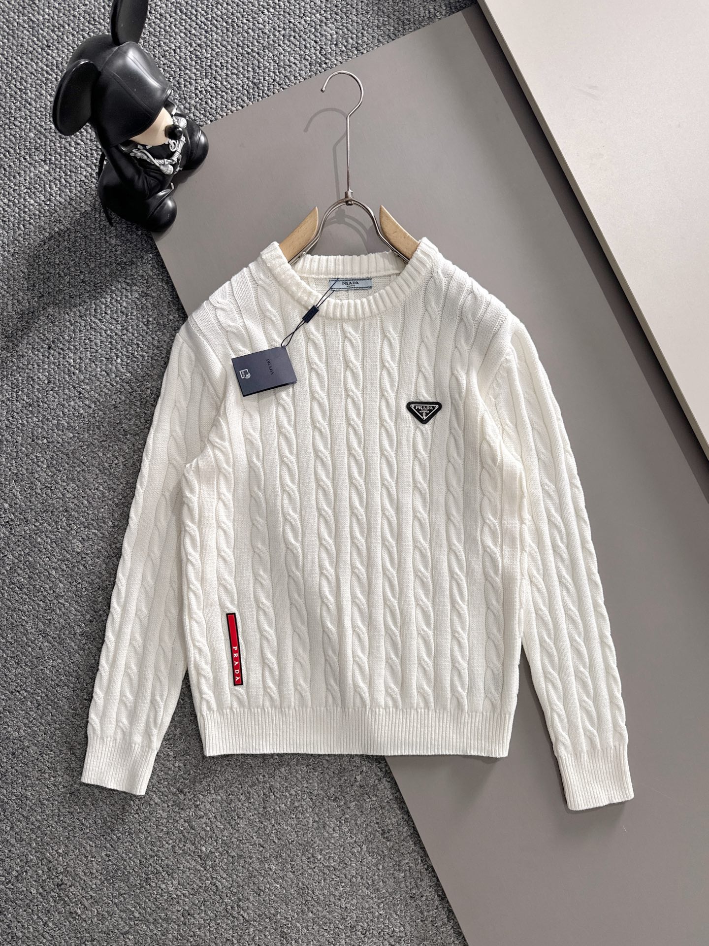 Cheap Prado Sweaters for Men in 234303, $55 USD- [IB234303] - Replica Prado Sweaters for Men