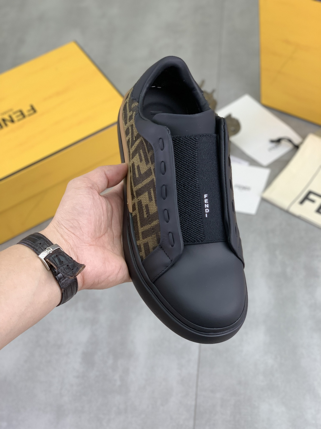 Cheap Fendi Sneakers For Men in 234328, $85 USD- [IB234328] - Replica Fendi Sneakers For Men