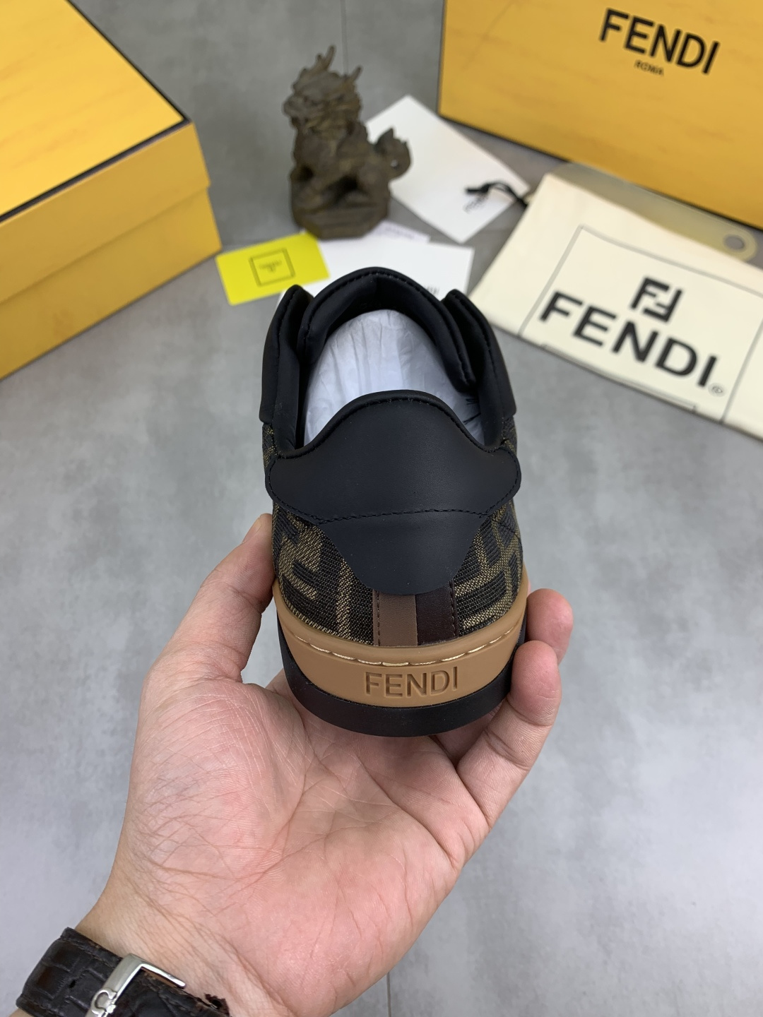 Cheap Fendi Sneakers For Men in 234328, $85 USD- [IB234328] - Replica Fendi Sneakers For Men