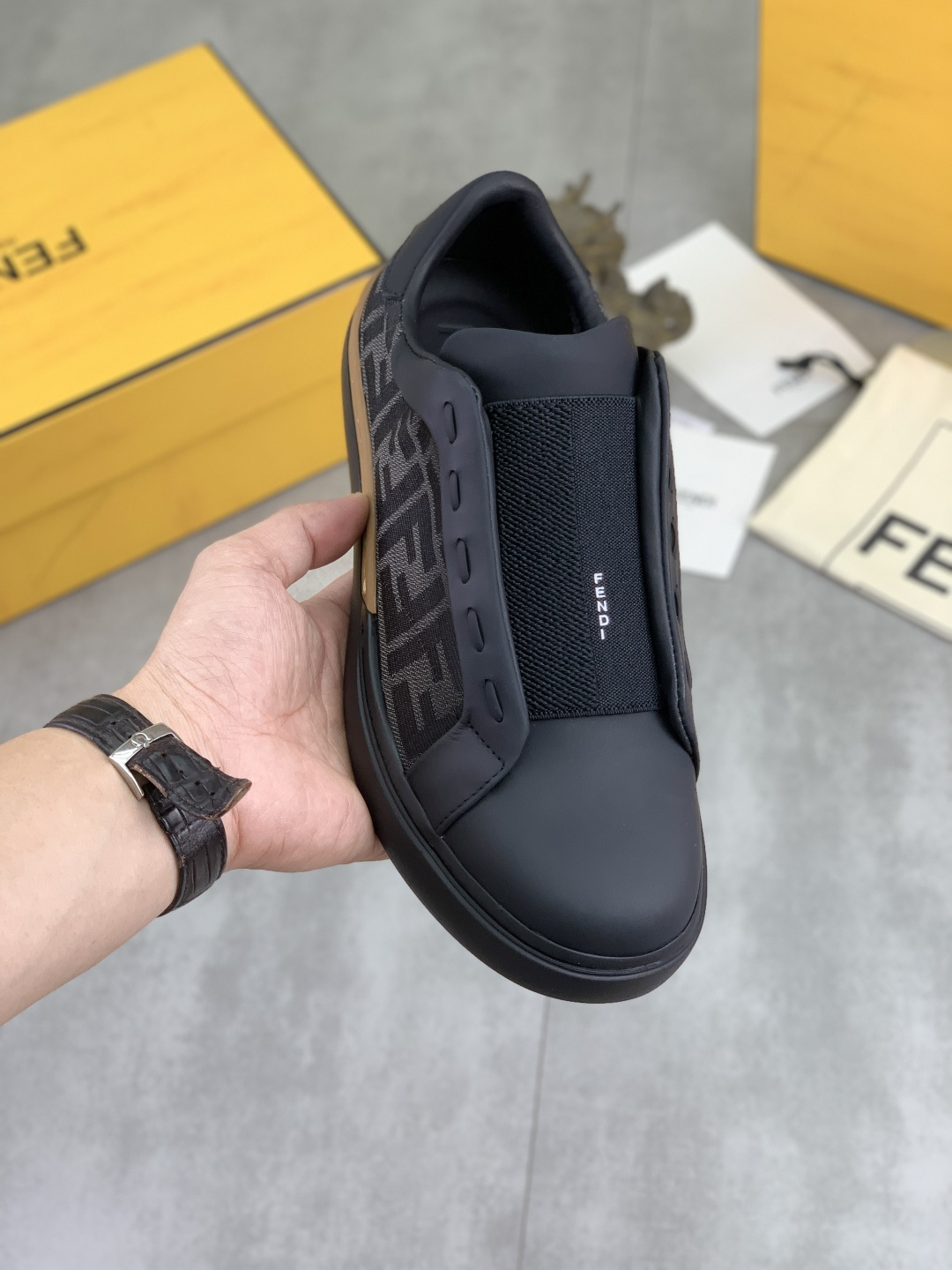 Cheap Fendi Sneakers For Men in 234329, $85 USD- [IB234329] - Replica Fendi Sneakers For Men