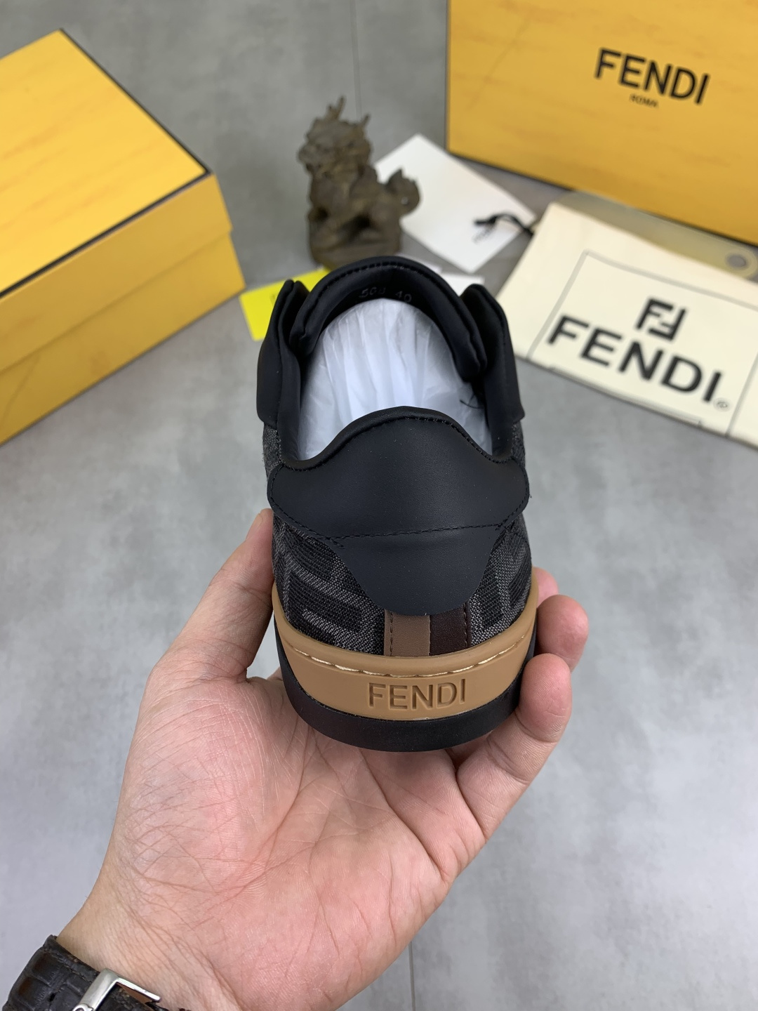 Cheap Fendi Sneakers For Men in 234329, $85 USD- [IB234329] - Replica Fendi Sneakers For Men