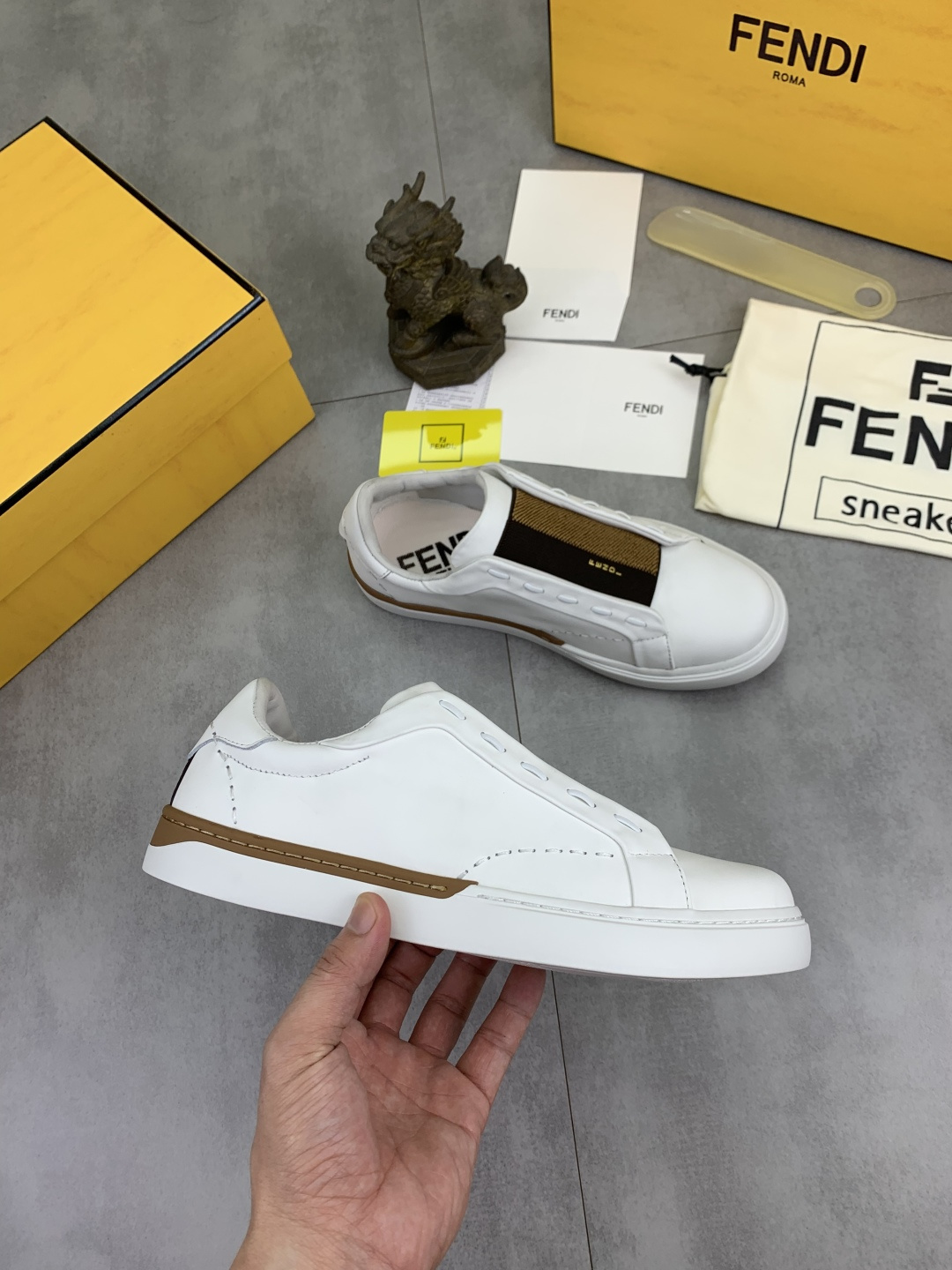 Cheap Fendi Sneakers For Men in 234330, $85 USD- [IB234330] - Replica Fendi Sneakers For Men
