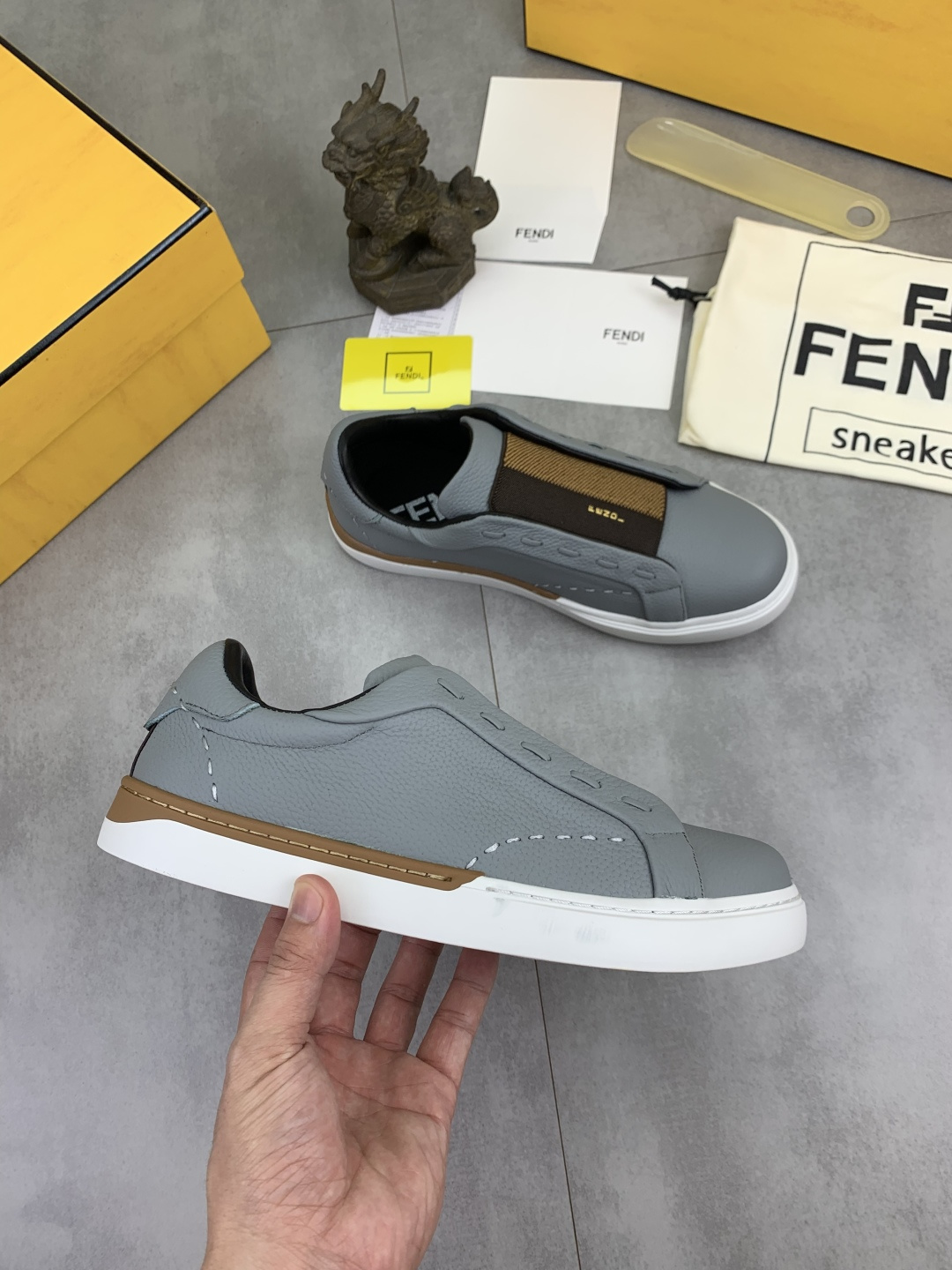 Cheap Fendi Sneakers For Men in 234332, $85 USD- [IB234332] - Replica Fendi Sneakers For Men