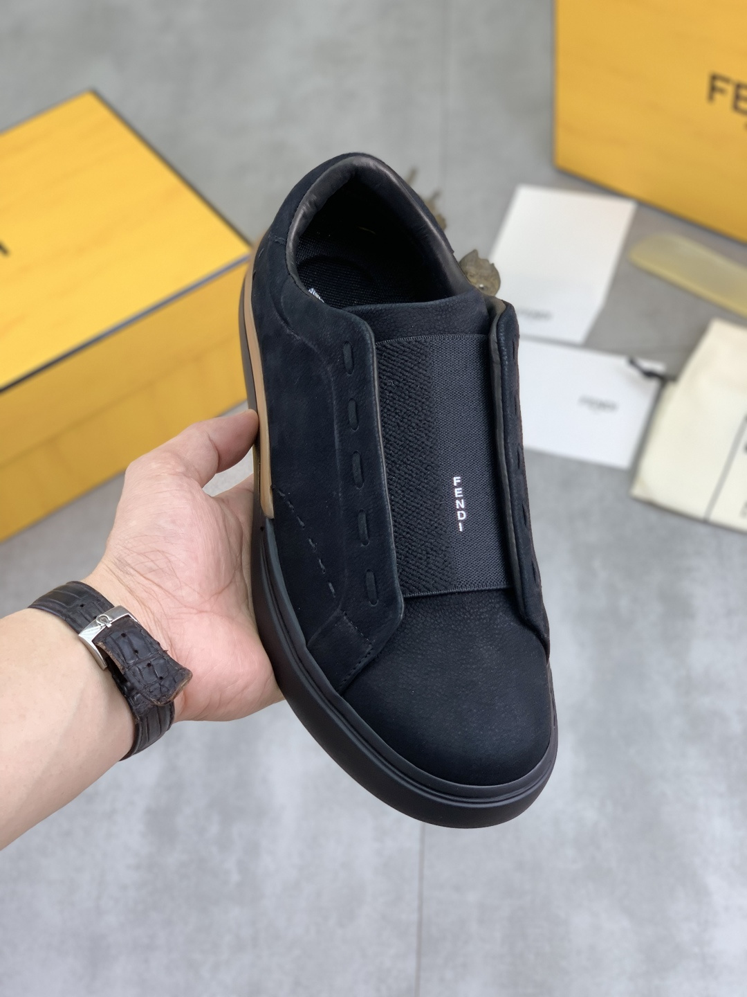 Cheap Fendi Sneakers For Men in 234333, $85 USD- [IB234333] - Replica Fendi Sneakers For Men