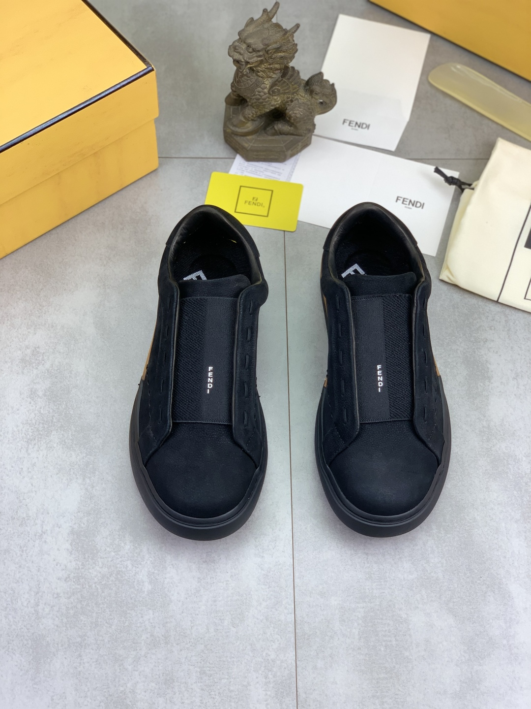 Cheap Fendi Sneakers For Men in 234333, $85 USD- [IB234333] - Replica Fendi Sneakers For Men