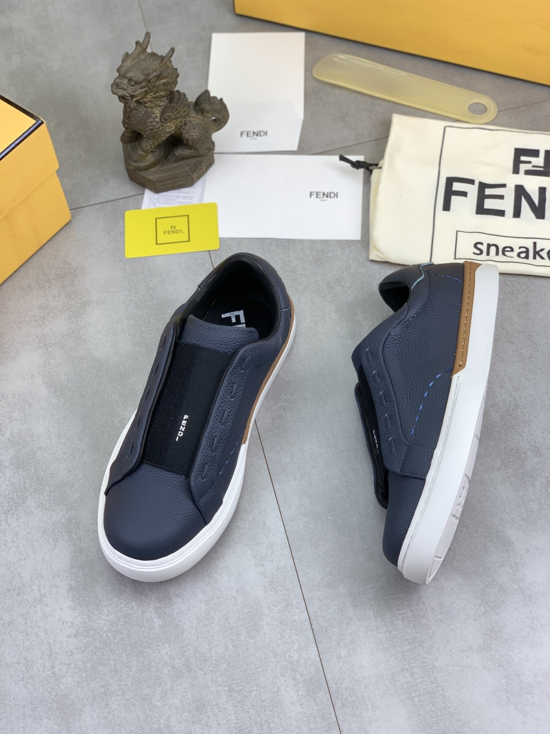 Cheap Fendi Sneakers For Men in 234335, $85 USD- [IB234335] - Replica Fendi Sneakers For Men