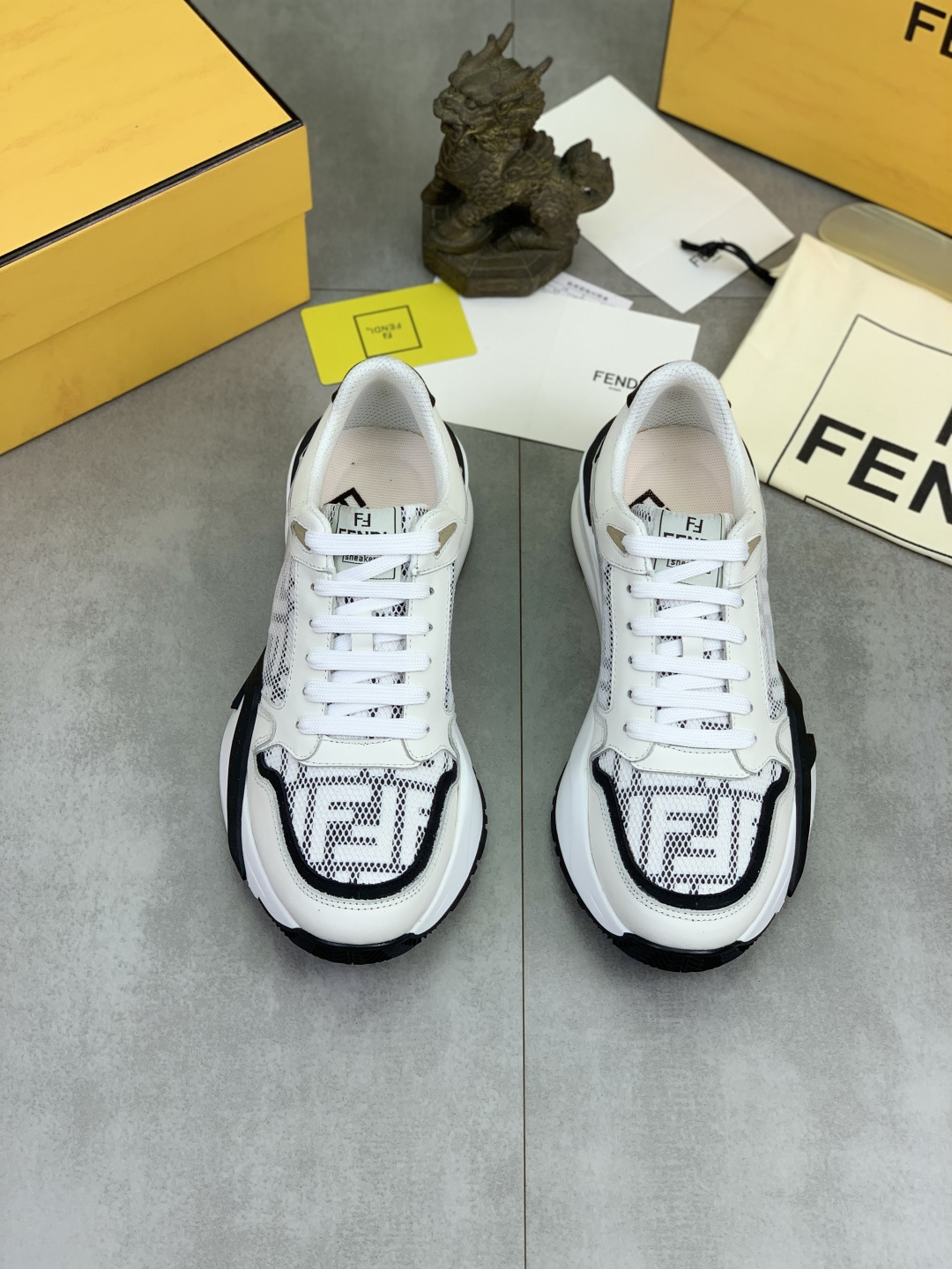 Cheap Fendi Sneakers For Men in 234336, $85 USD- [IB234336] - Replica Fendi Sneakers For Men