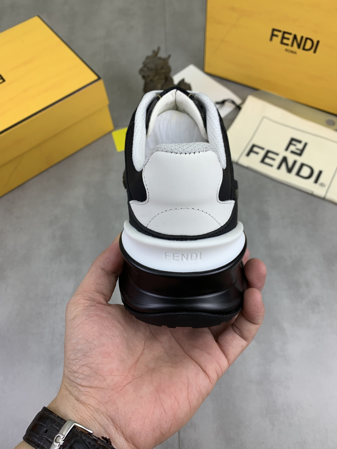 Cheap Fendi Sneakers For Men in 234338, $85 USD- [IB234338] - Replica Fendi Sneakers For Men