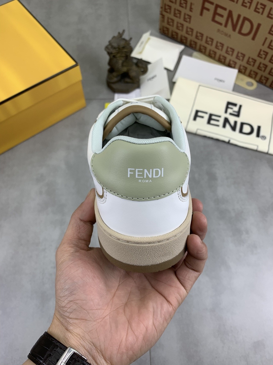 Cheap Fendi Sneakers For Men in 234341, $85 USD- [IB234341] - Replica Fendi Sneakers For Men