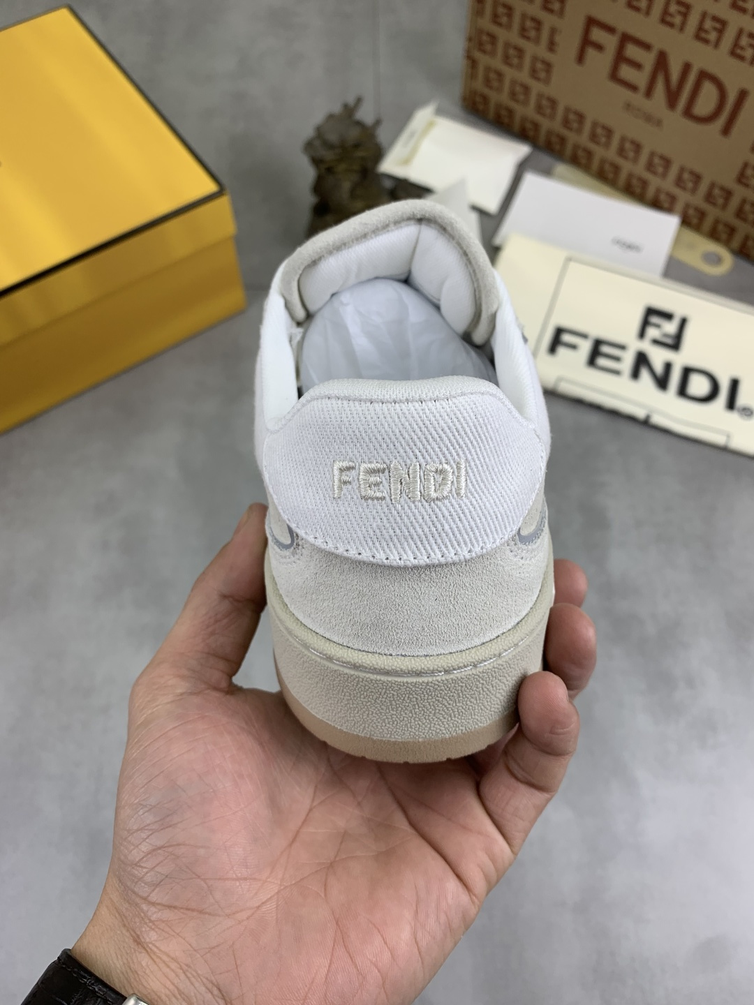 Cheap Fendi Sneakers For Men in 234342, $85 USD- [IB234342] - Replica Fendi Sneakers For Men