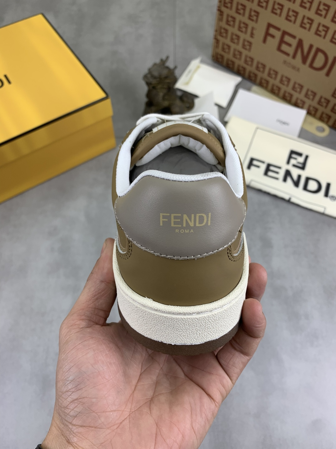 Cheap Fendi Sneakers For Men in 234343, $85 USD- [IB234343] - Replica Fendi Sneakers For Men