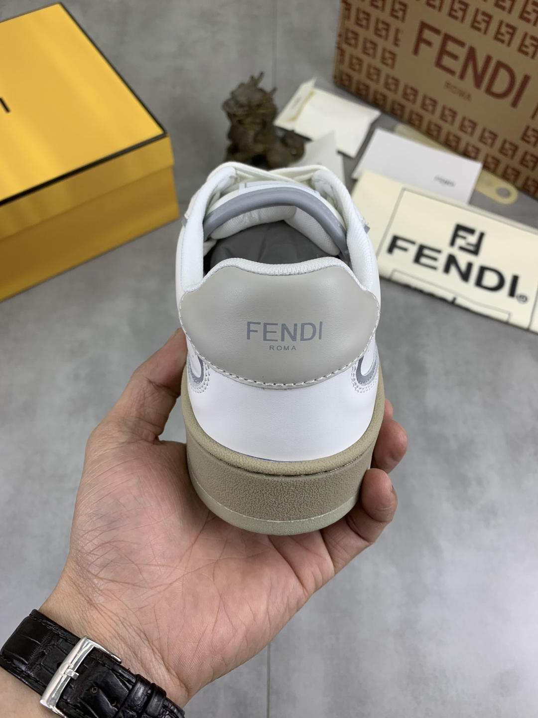 Cheap Fendi Sneakers For Men in 234344, $85 USD- [IB234344] - Replica Fendi Sneakers For Men