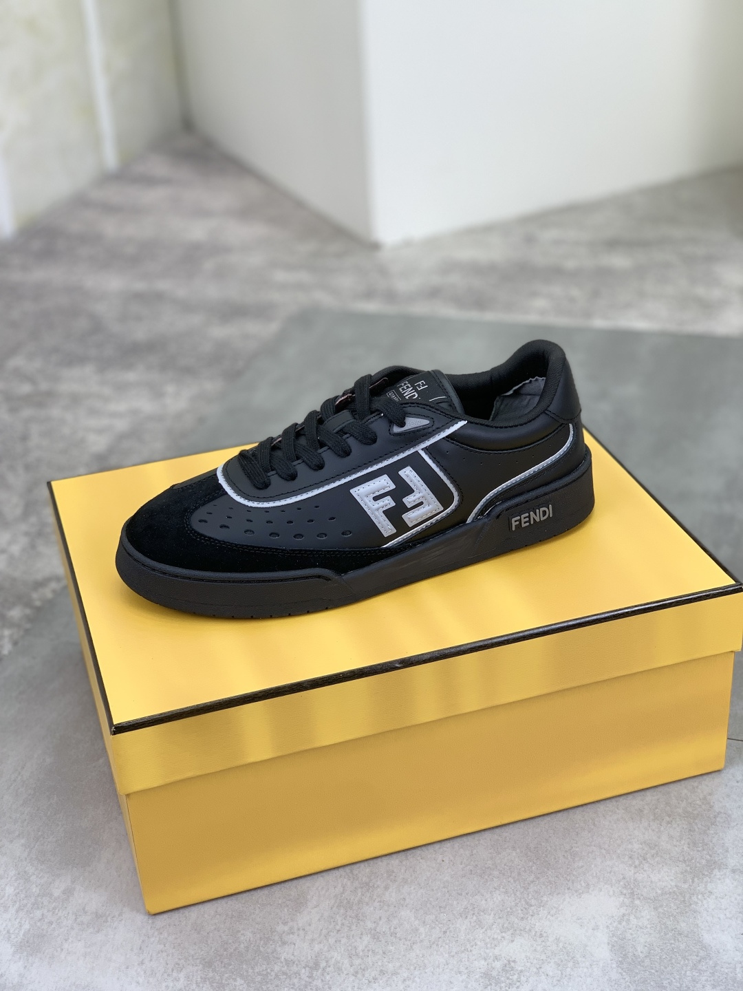 Cheap Fendi Sneakers For Men in 234345, $85 USD- [IB234345] - Replica Fendi Sneakers For Men