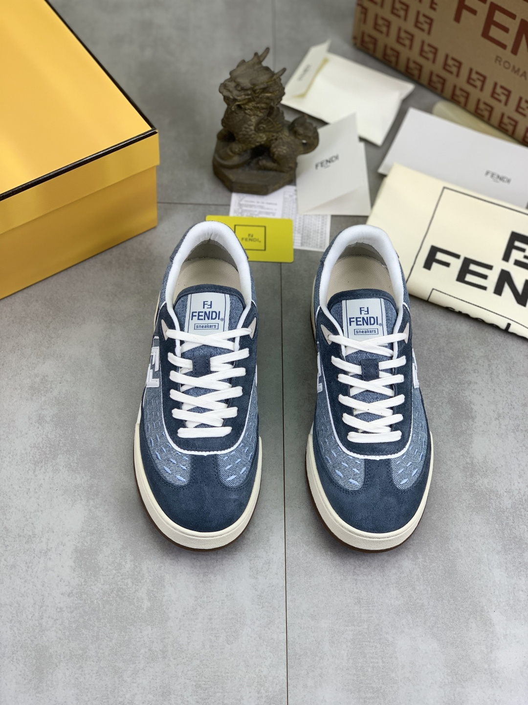 Cheap Fendi Sneakers For Men in 234346, $85 USD- [IB234346] - Replica Fendi Sneakers For Men