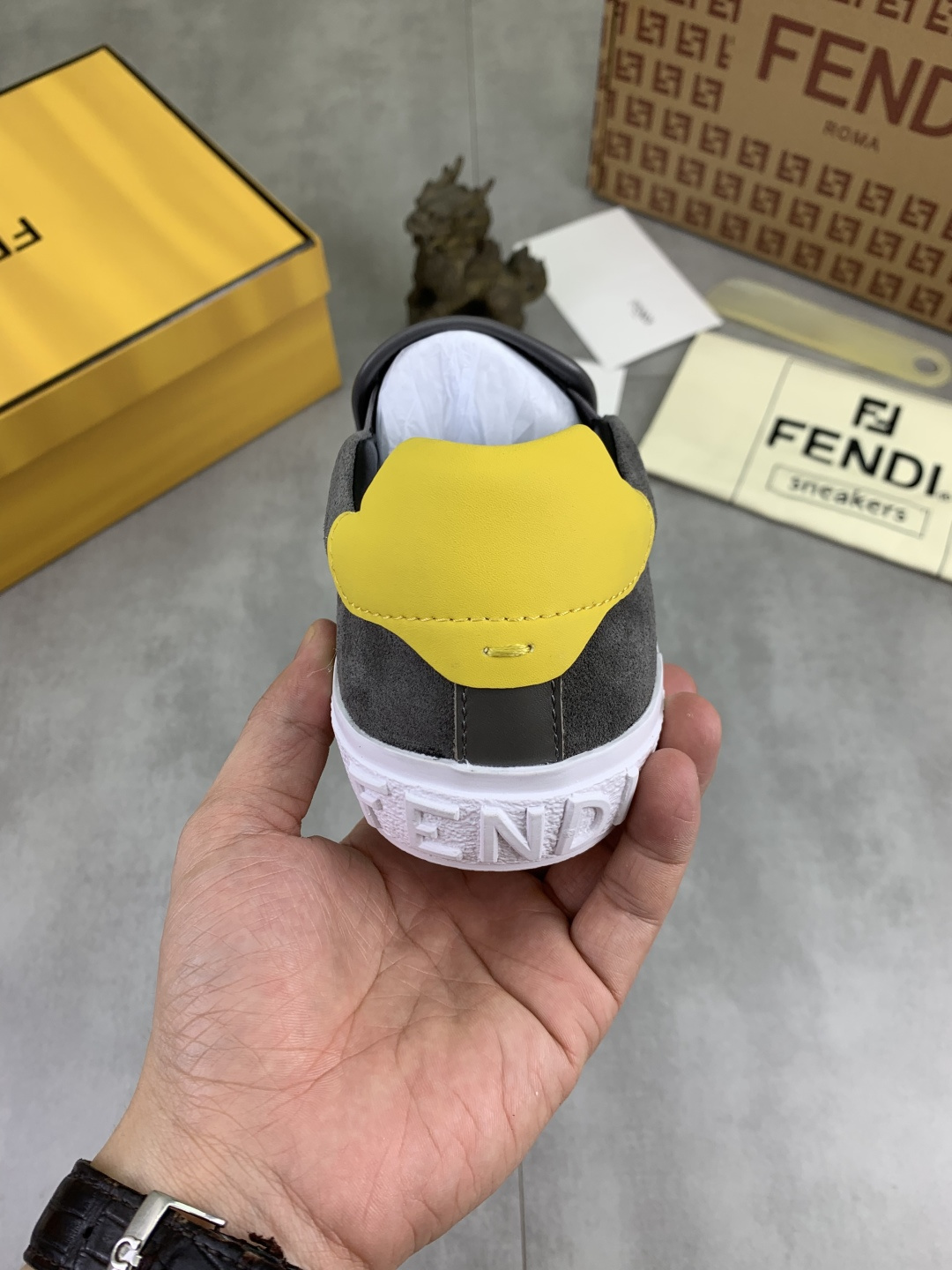 Cheap Fendi Sneakers For Men in 234348, $75 USD- [IB234348] - Replica Fendi Sneakers For Men