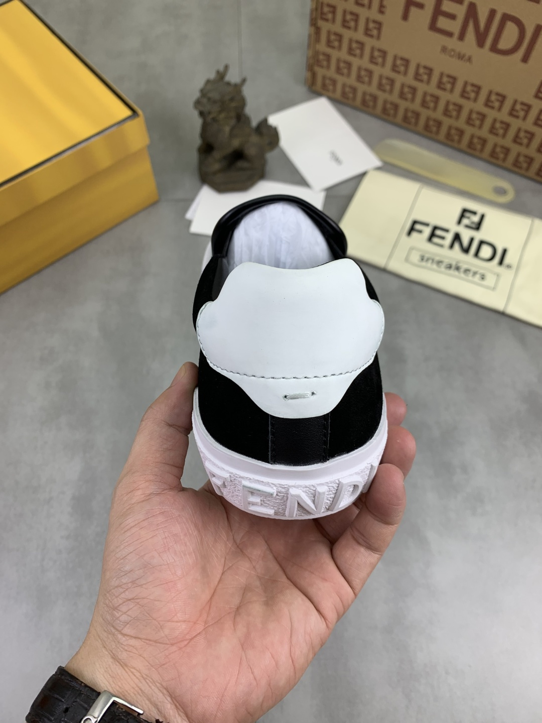 Cheap Fendi Sneakers For Men in 234349, $75 USD- [IB234349] - Replica Fendi Sneakers For Men