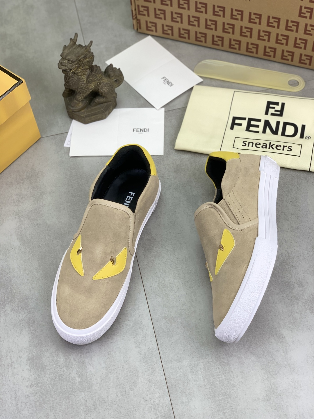Cheap Fendi Sneakers For Men in 234350, $75 USD- [IB234350] - Replica Fendi Sneakers For Men
