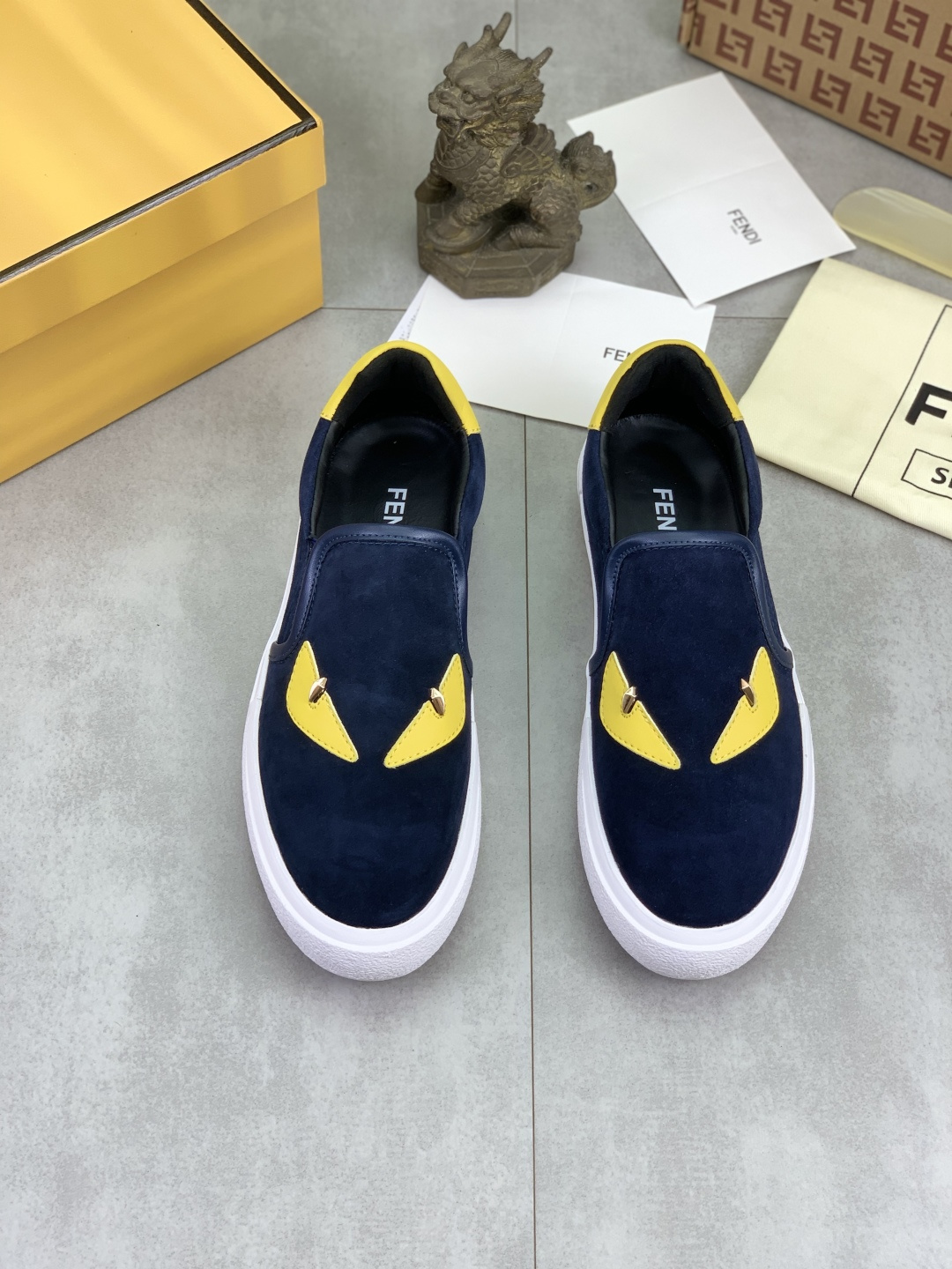 Cheap Fendi Sneakers For Men in 234352, $75 USD- [IB234352] - Replica Fendi Sneakers For Men