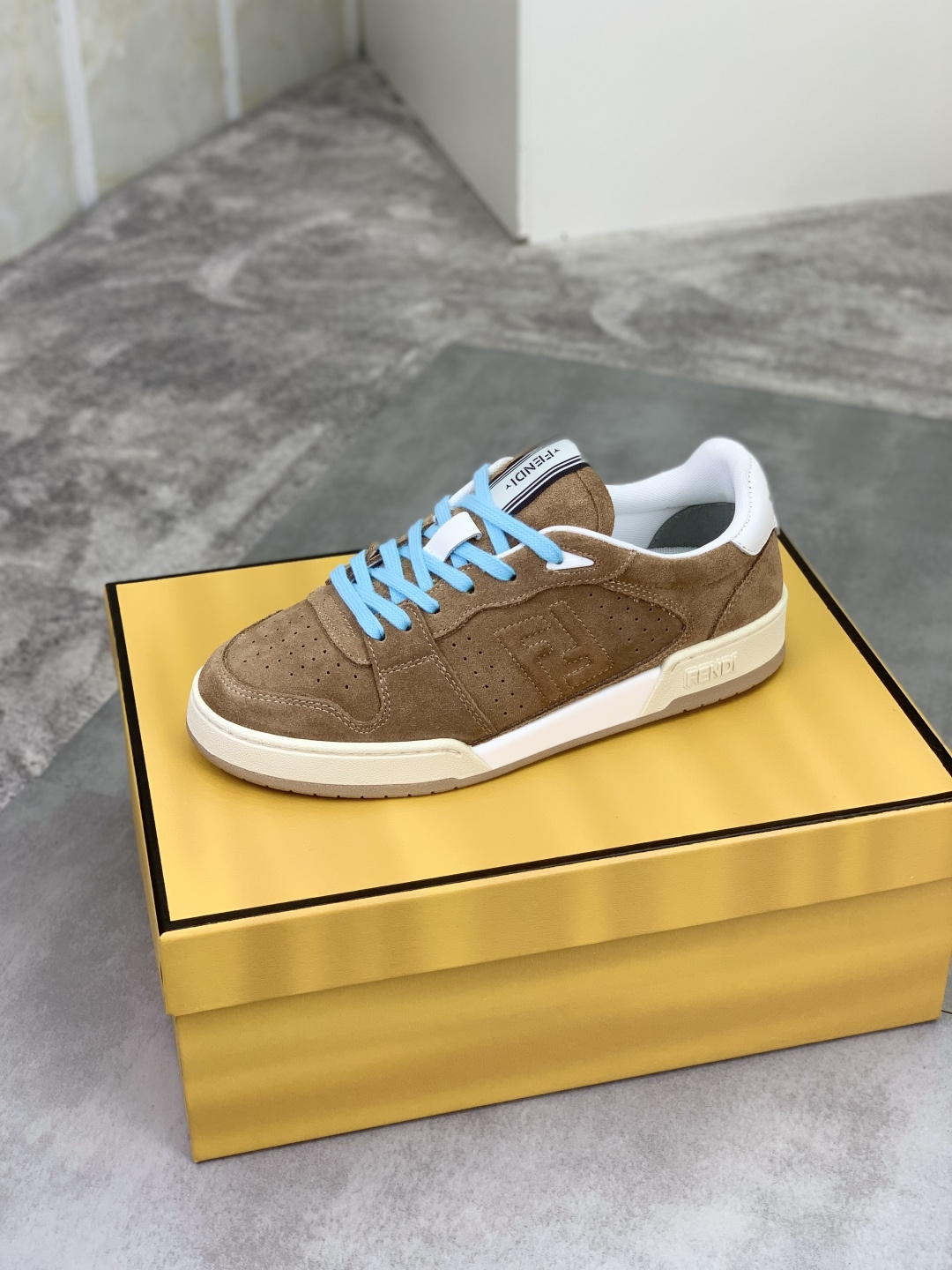 Cheap Fendi Sneakers For Men in 234354, $85 USD- [IB234354] - Replica Fendi Sneakers For Men