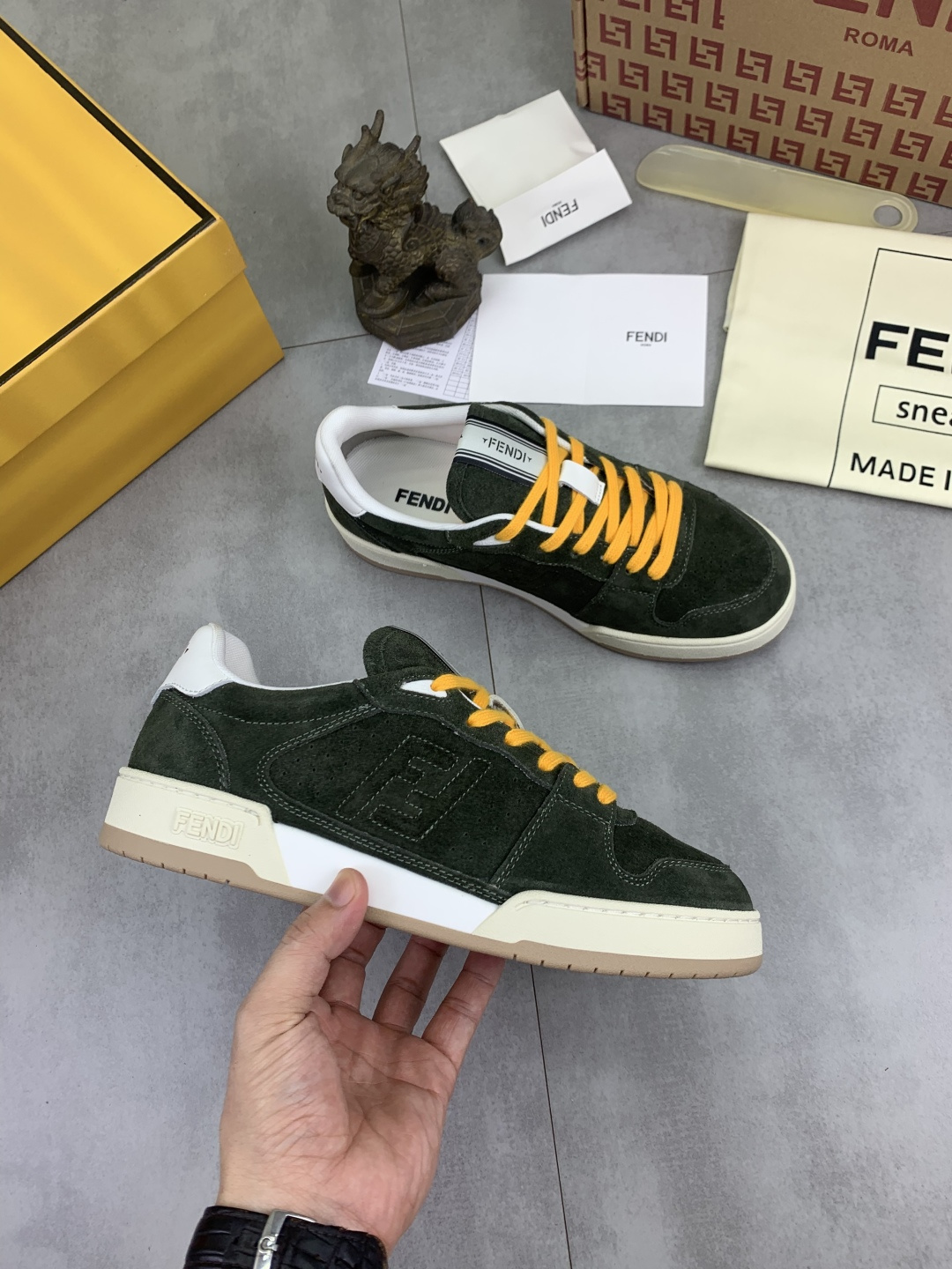Cheap Fendi Sneakers For Men in 234355, $85 USD- [IB234355] - Replica Fendi Sneakers For Men
