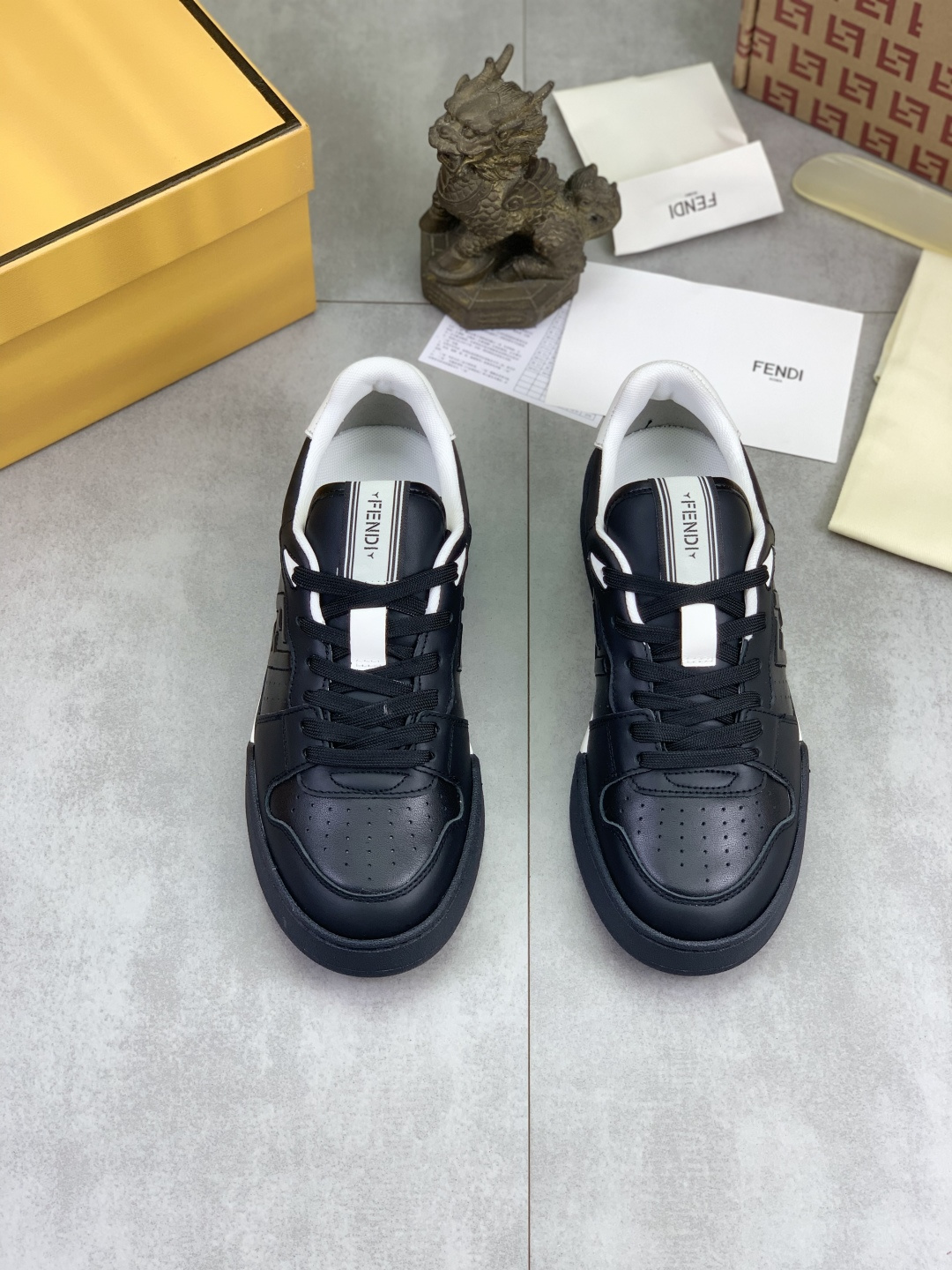 Cheap Fendi Sneakers For Men in 234357, $85 USD- [IB234357] - Replica Fendi Sneakers For Men