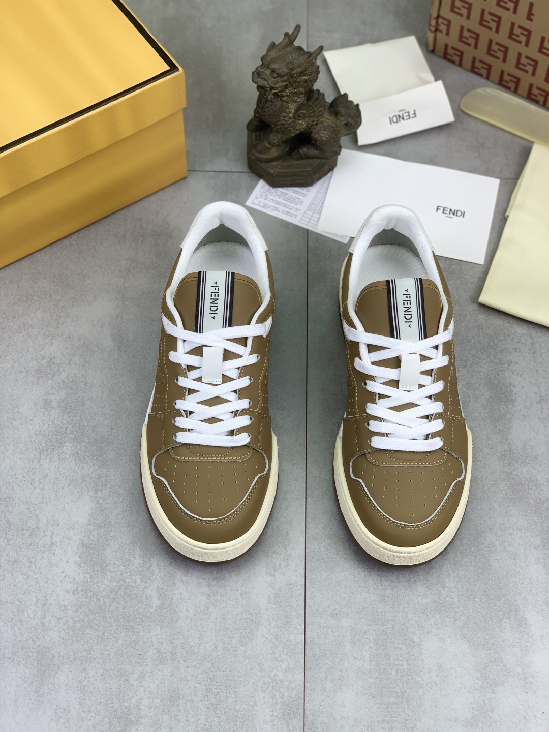 Cheap Fendi Sneakers For Men in 234358, $85 USD- [IB234358] - Replica Fendi Sneakers For Men
